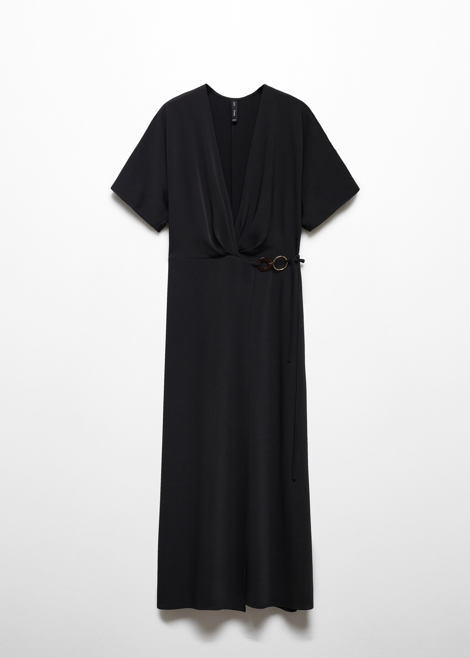 Wrap dress with hoop detail - Article without model