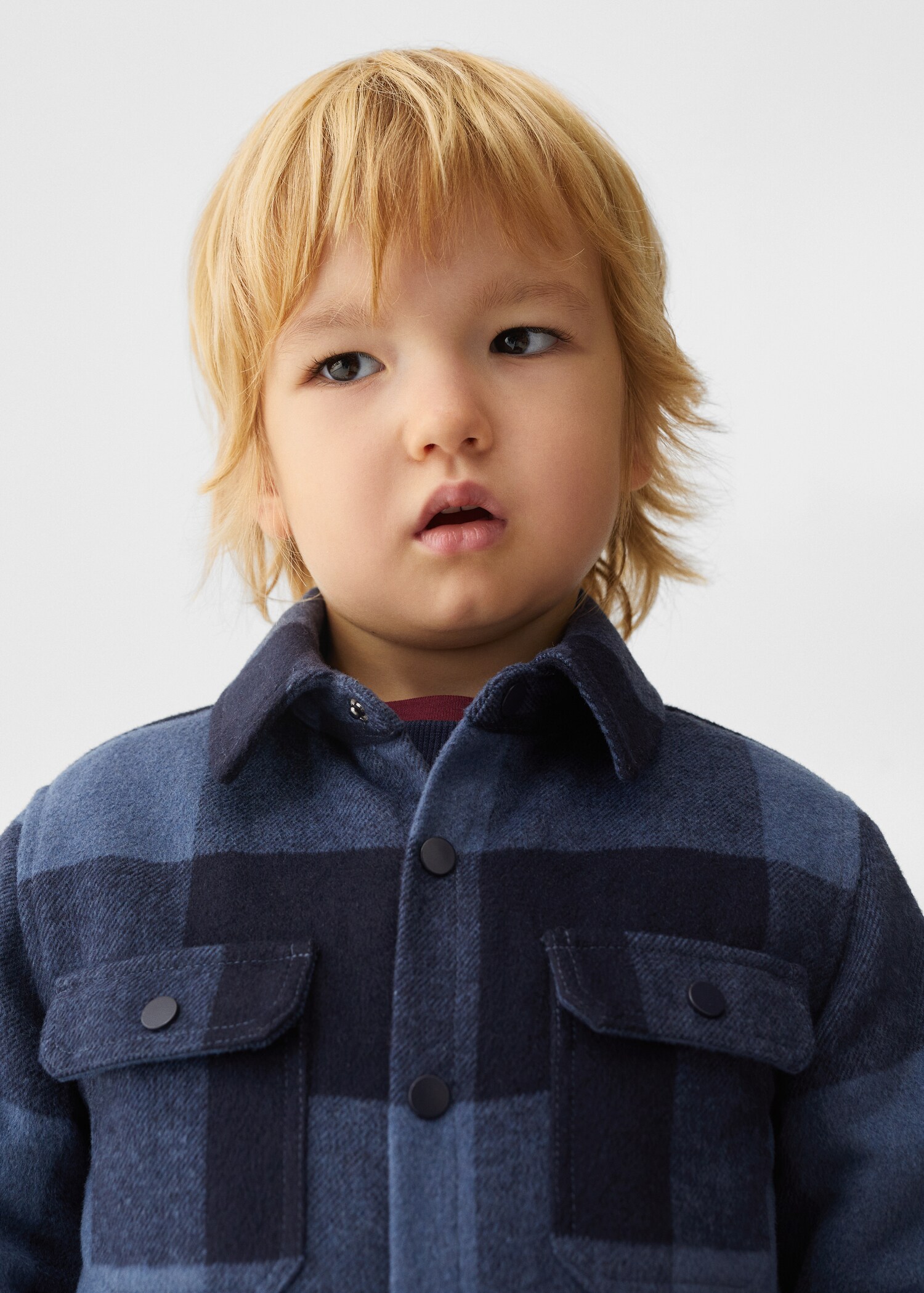 Checked overshirt - Details of the article 1