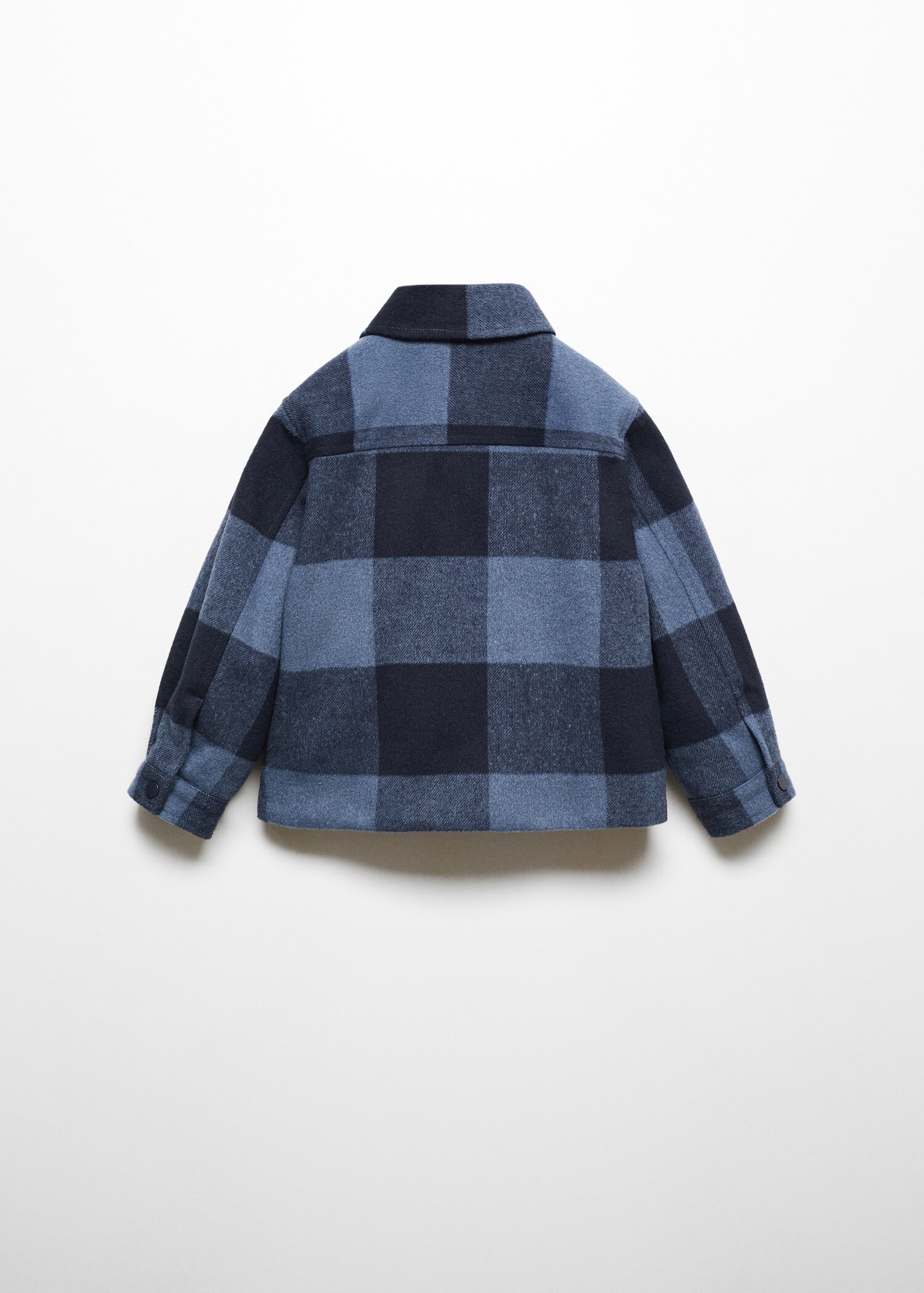 Checked overshirt - Reverse of the article