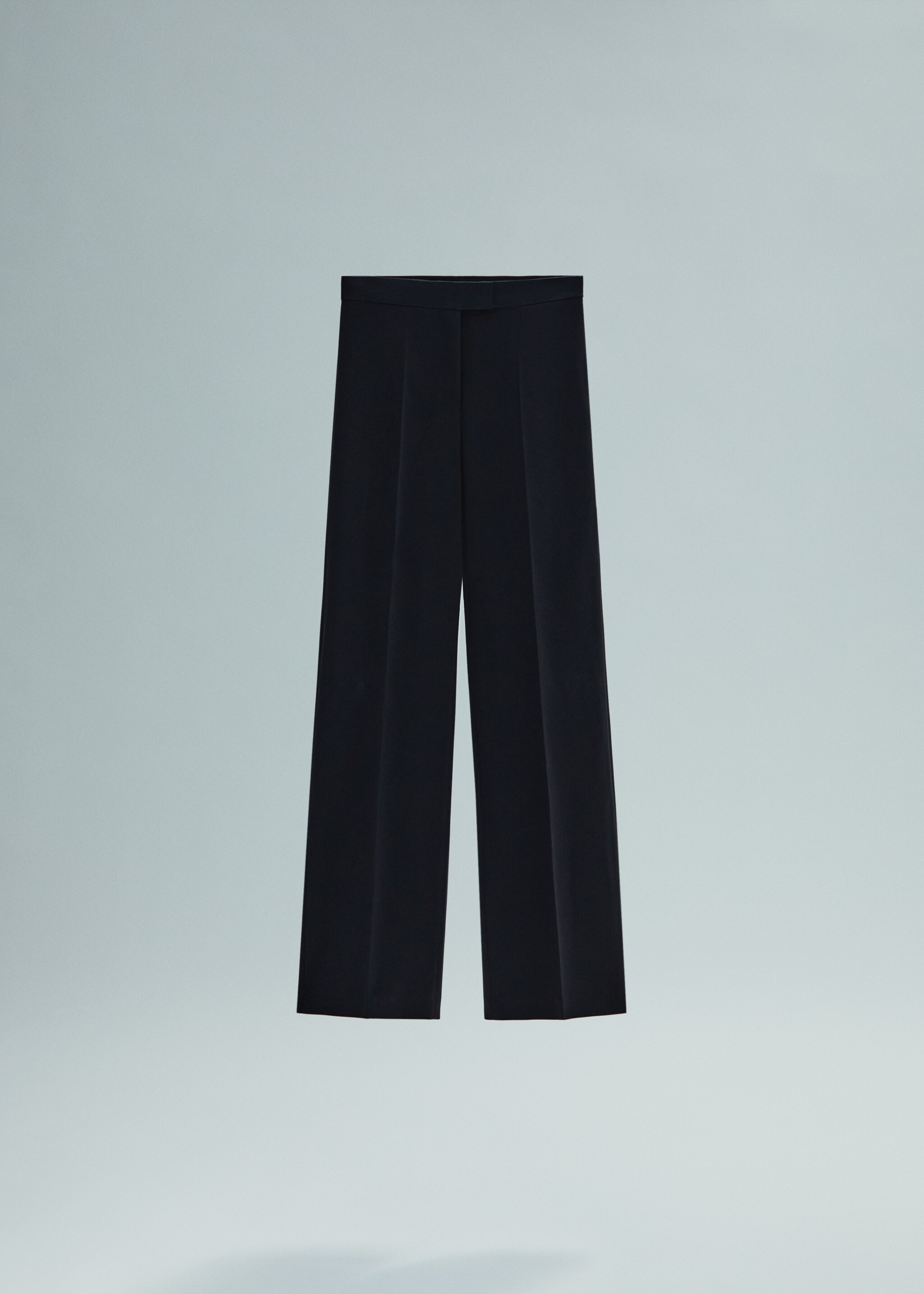 Palazzo suit pants with satin details - Article without model