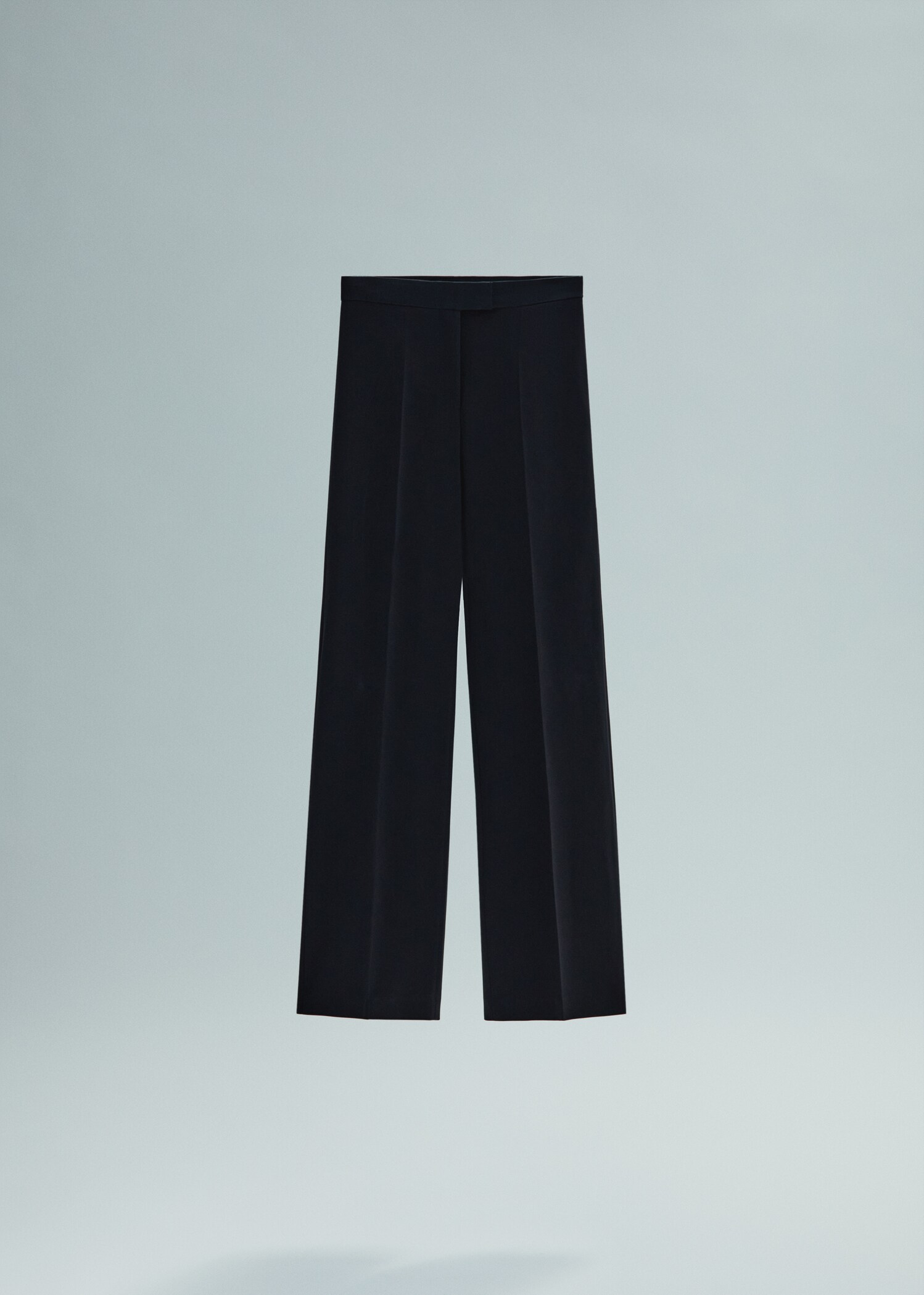 Palazzo suit trousers with satin details - Article without model