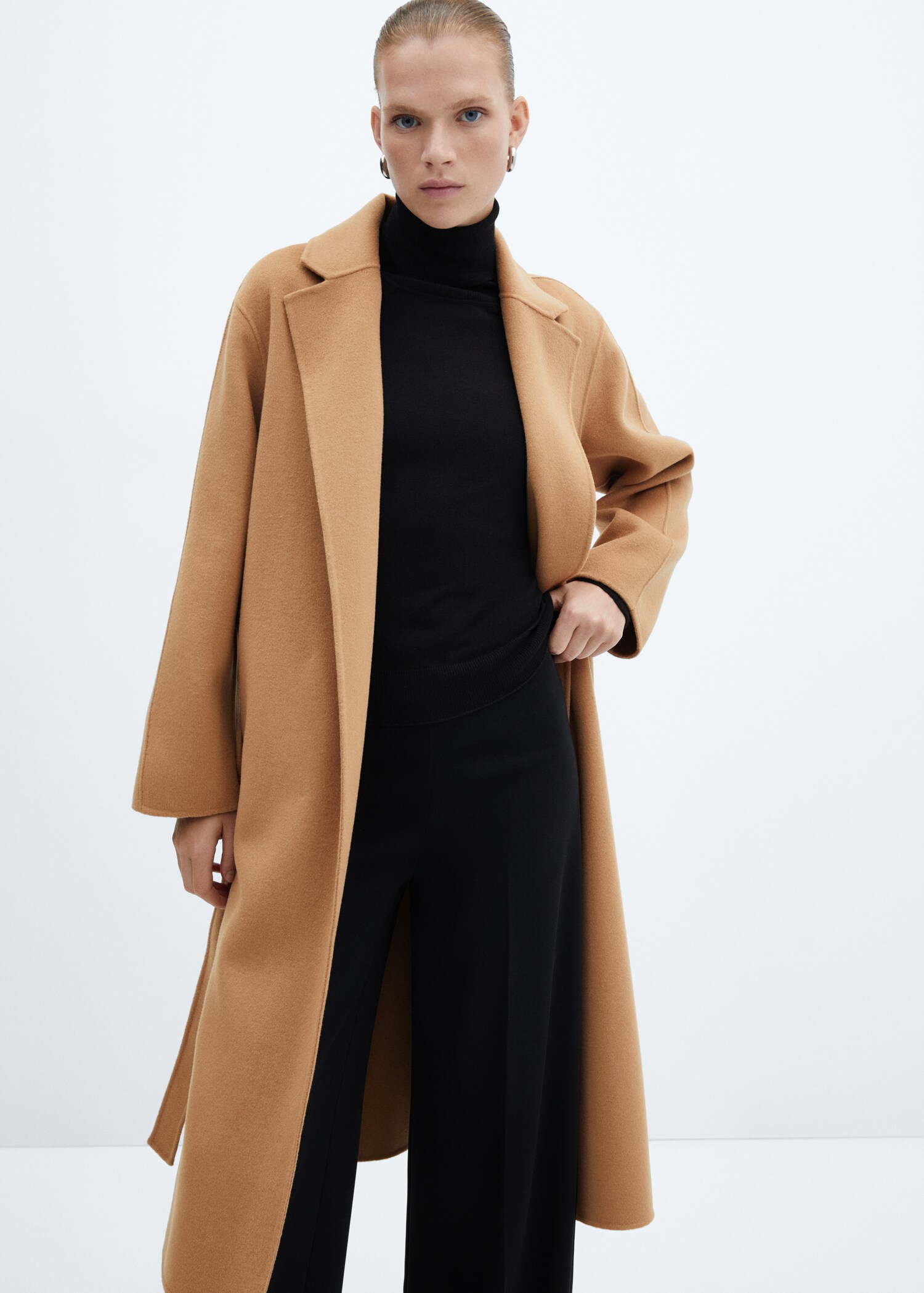 Belt handmade coat - Medium plane