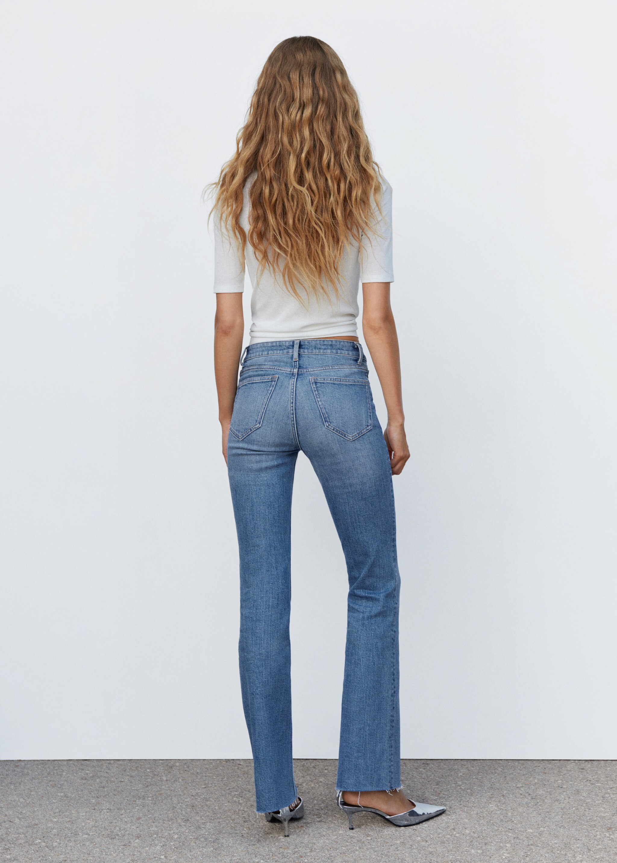 Jeans flare taille normale - Verso de l’article