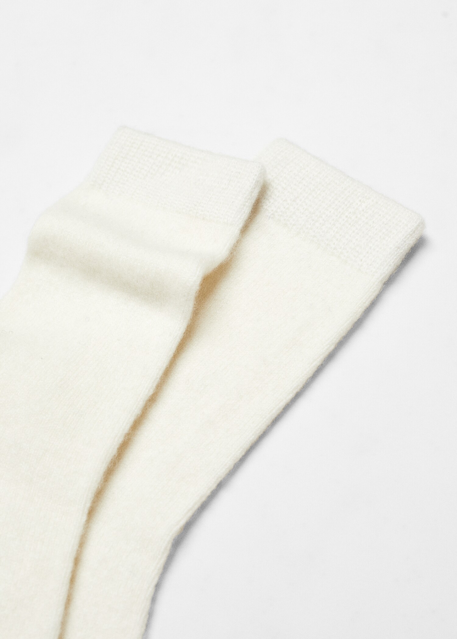 Calcetines punto cashmere - Plano medio