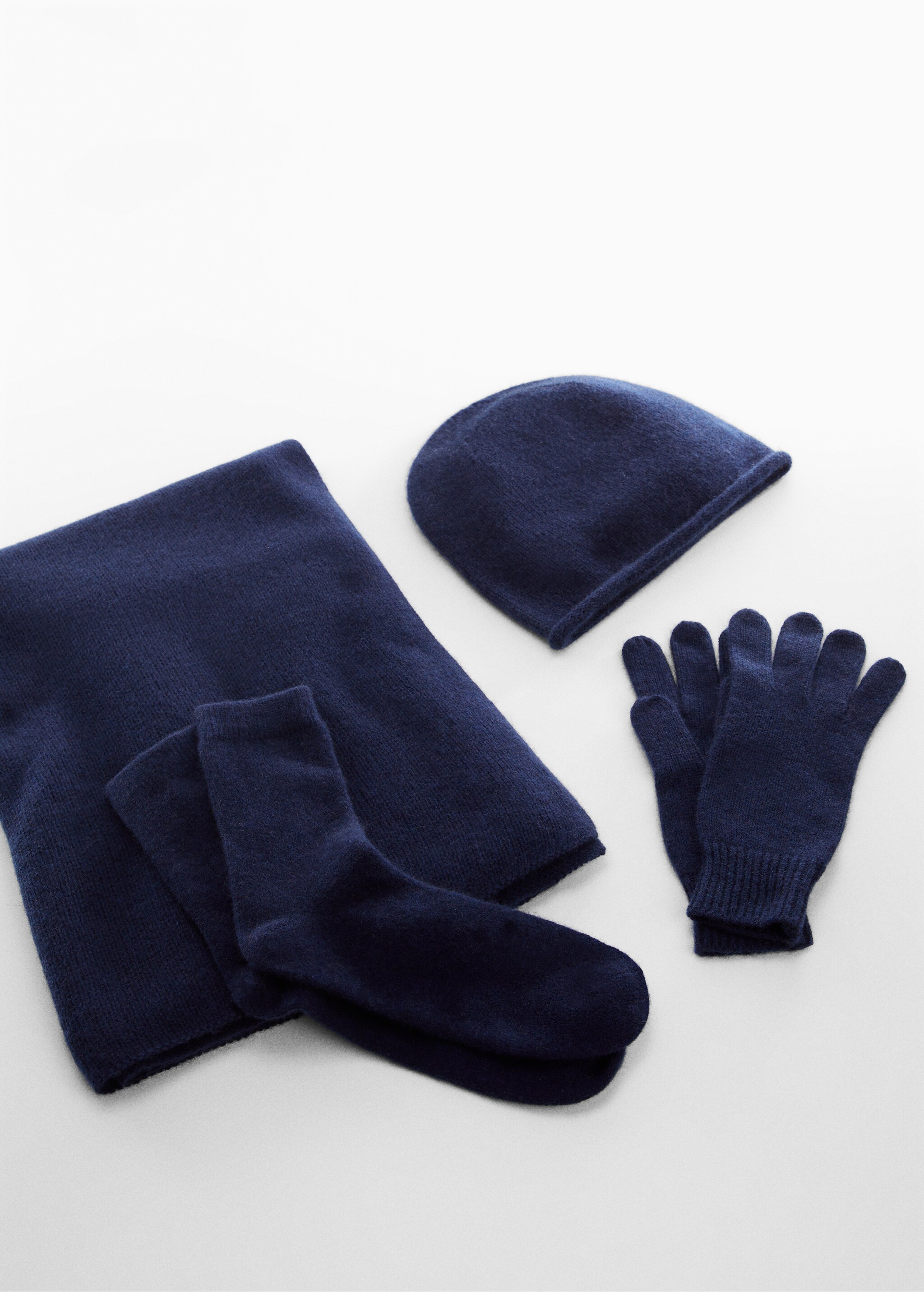 Cashmere knitted socks - Details of the article 1