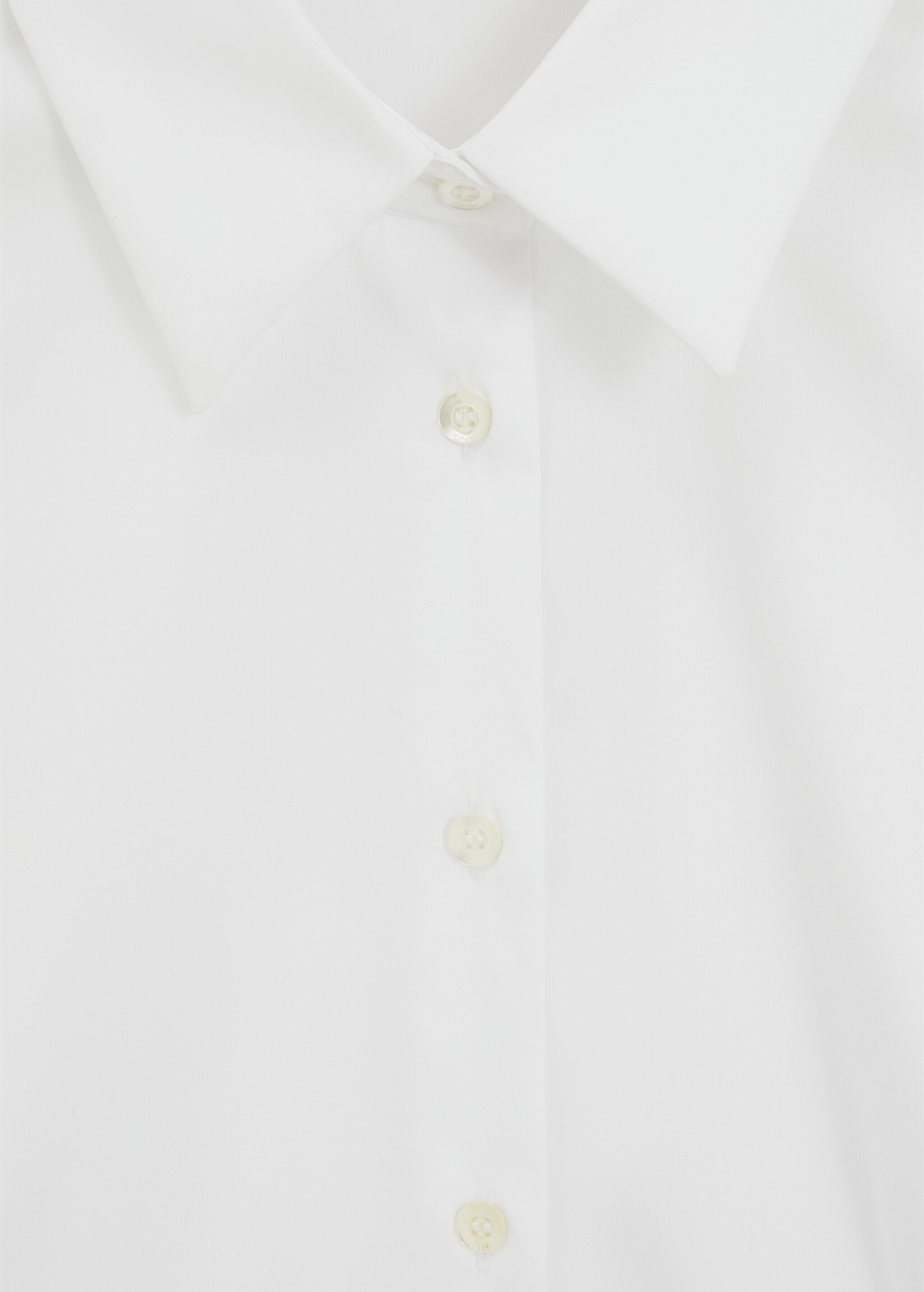 Camisa ajustada de algodão - Pormenor do artigo 8