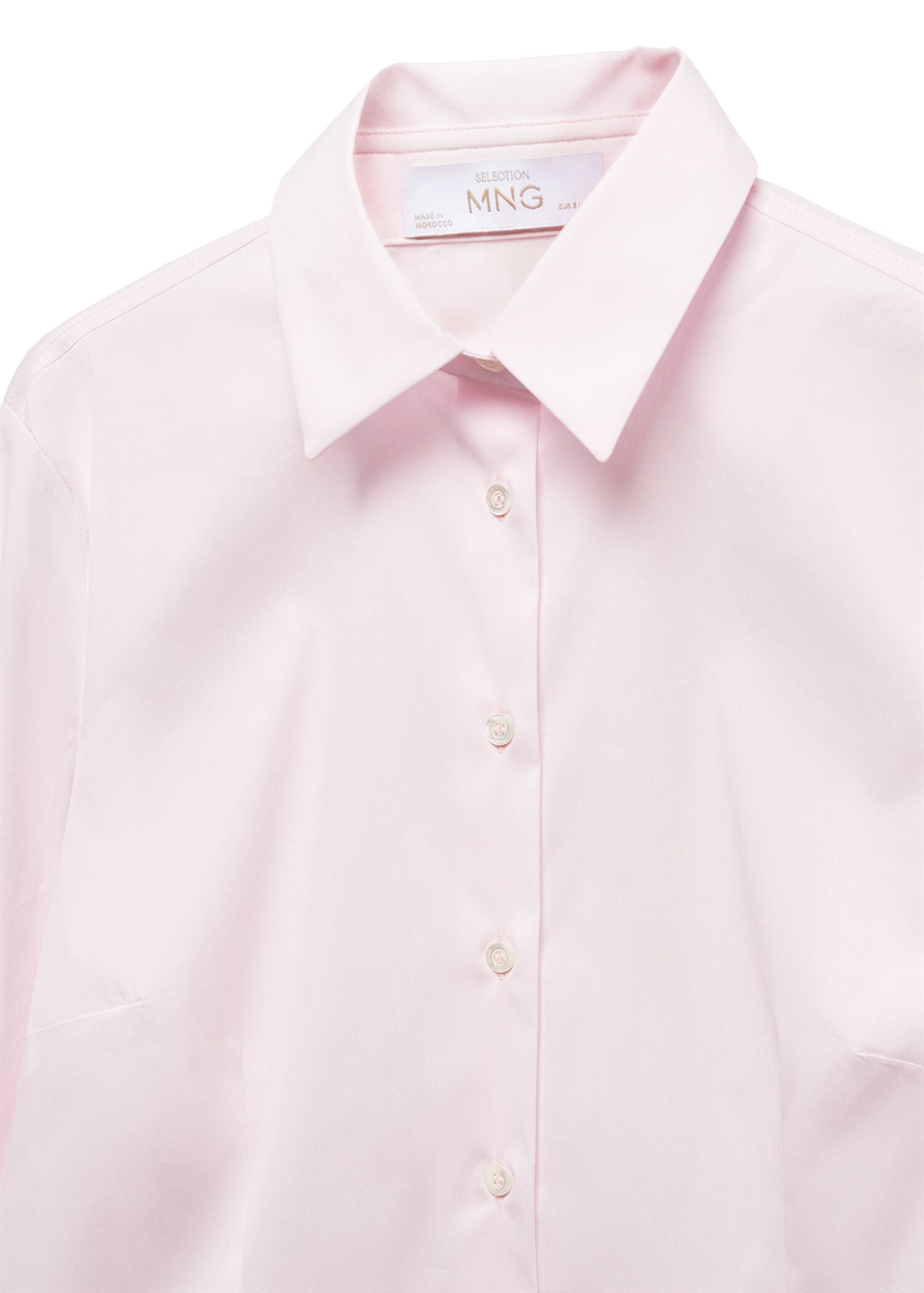 Camisa entallada algodón - Detalle del artículo 8
