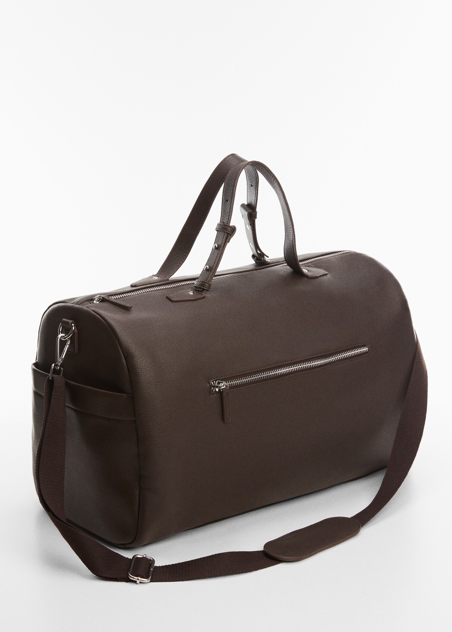 Patent leather-effect bowling bag - Medium plane