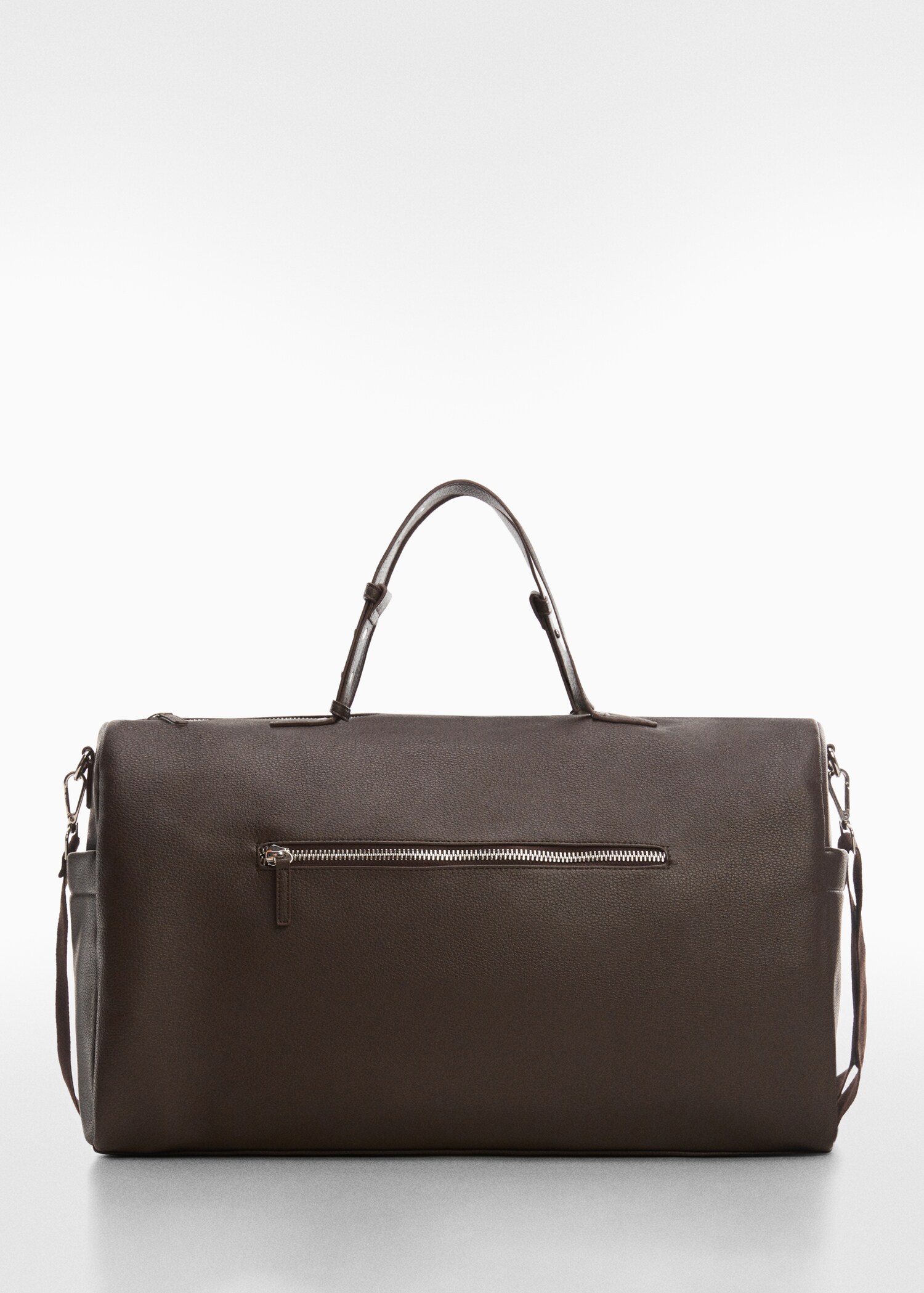 Patent leather-effect bowling bag - Article without model