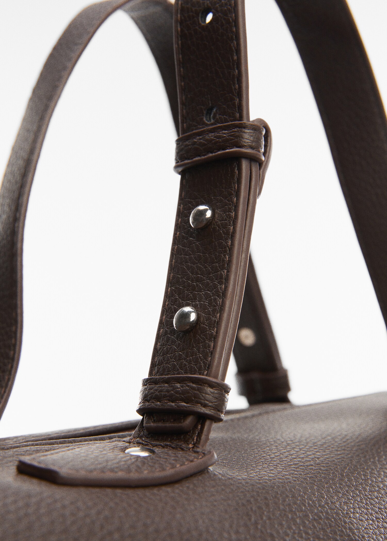 Patent leather-effect bowling bag - Details of the article 1
