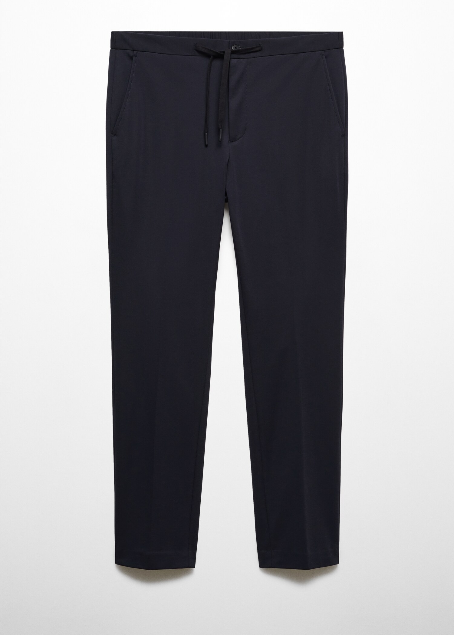 Stretch fabric slim-fit pants - Article without model