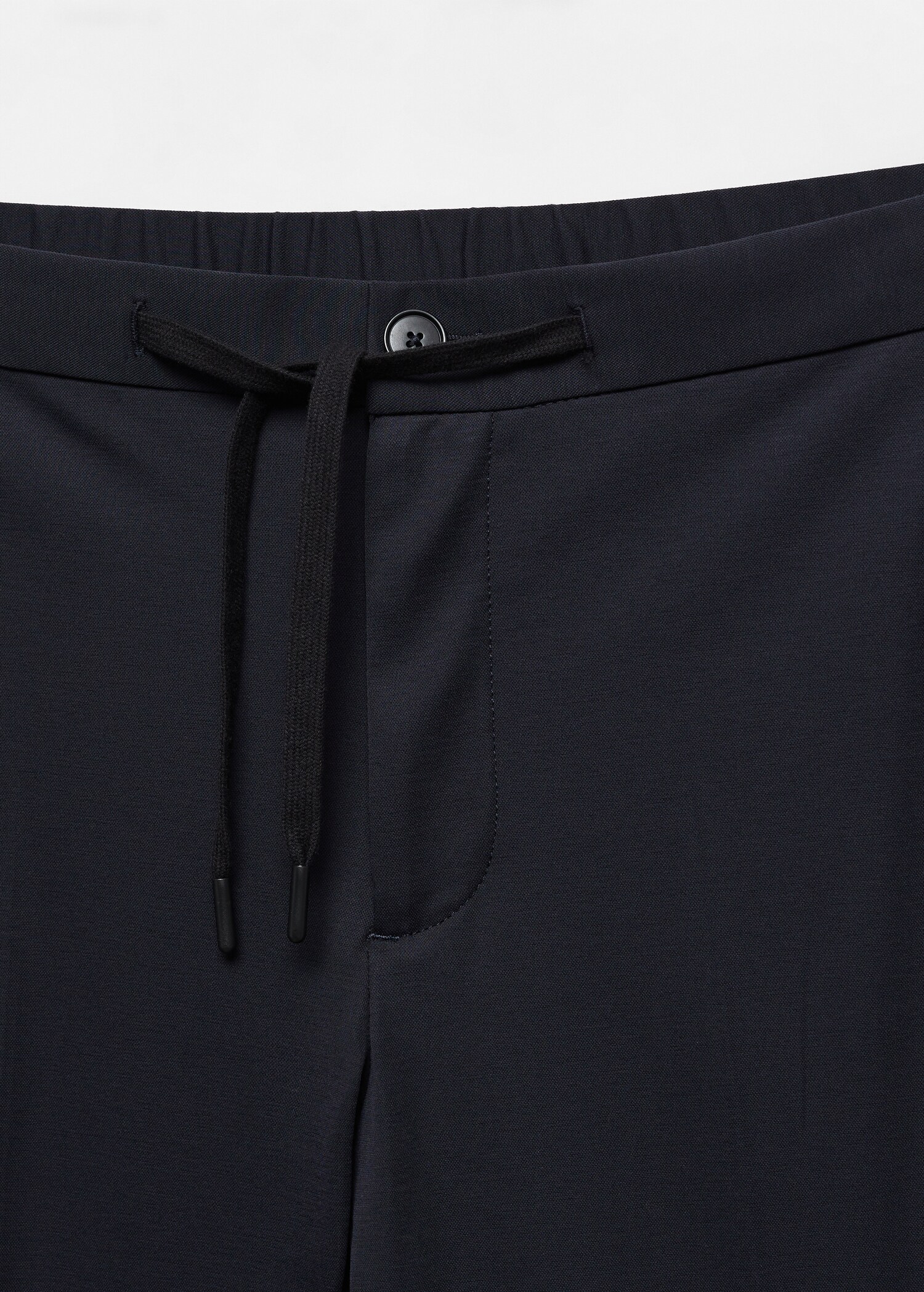 Stretch fabric slim-fit pants - Details of the article 8