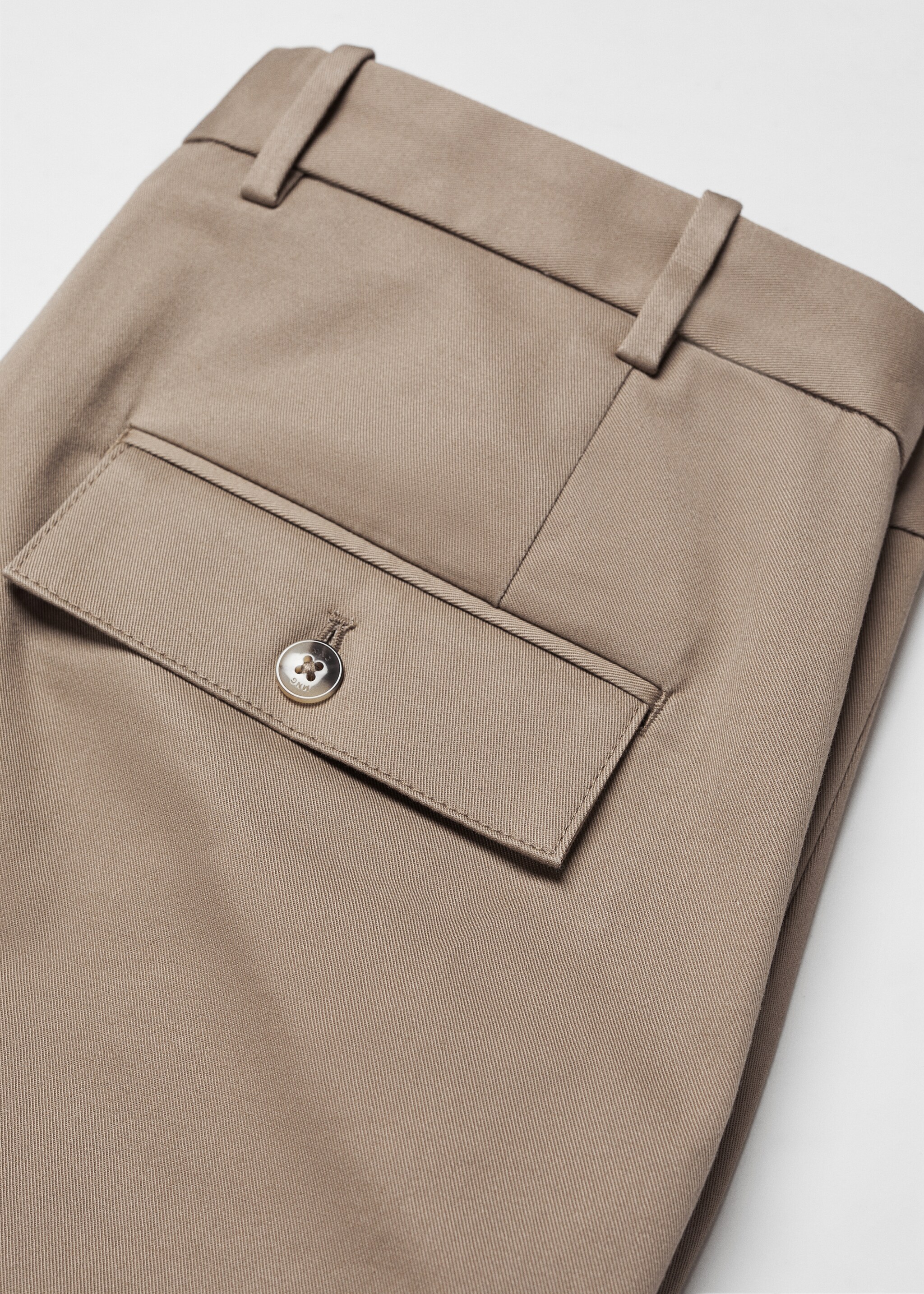 Pantalón cargo algodón slim fit - Detalle del artículo 8