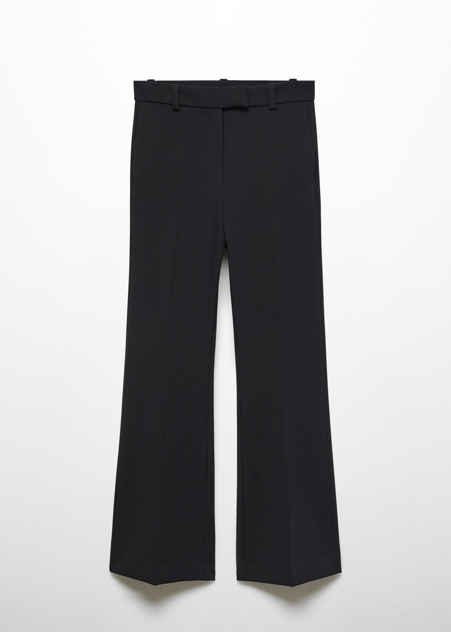 Cropped flared trousers - Article without model