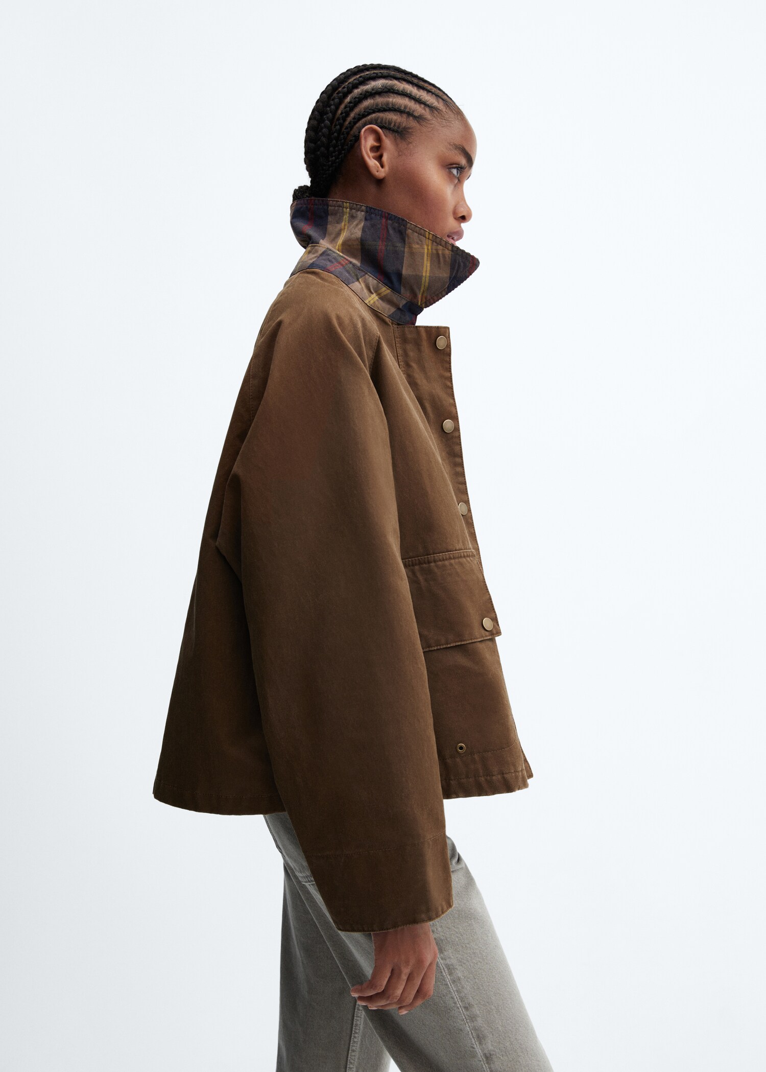 Parka courte effet ciré - Détail de l'article 4