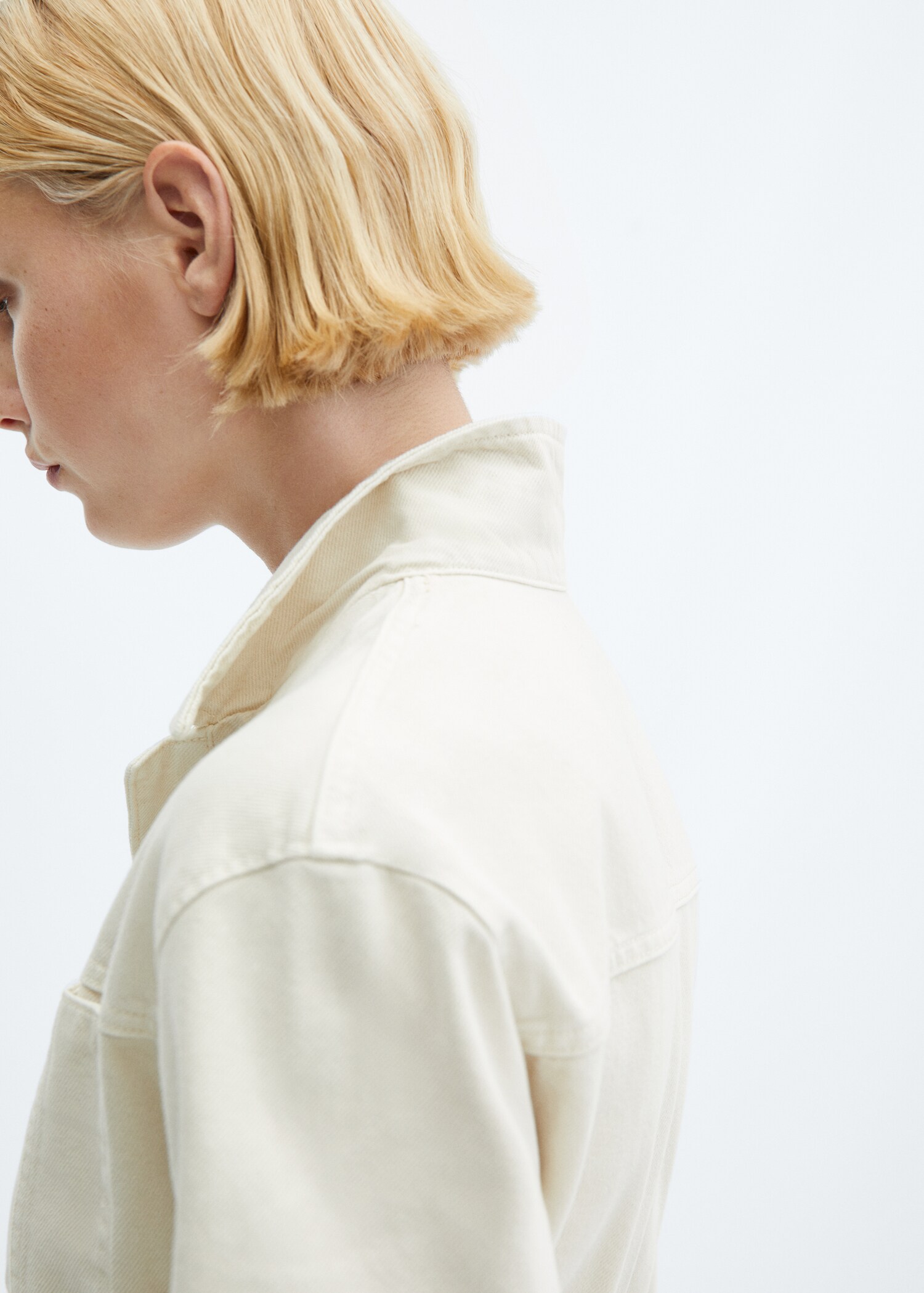 长款牛仔连身裤 - null