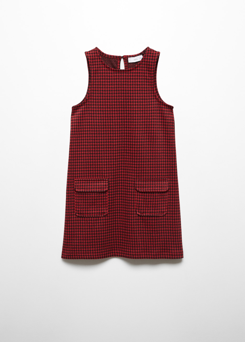 Robe chasuble pied de poule hotsell