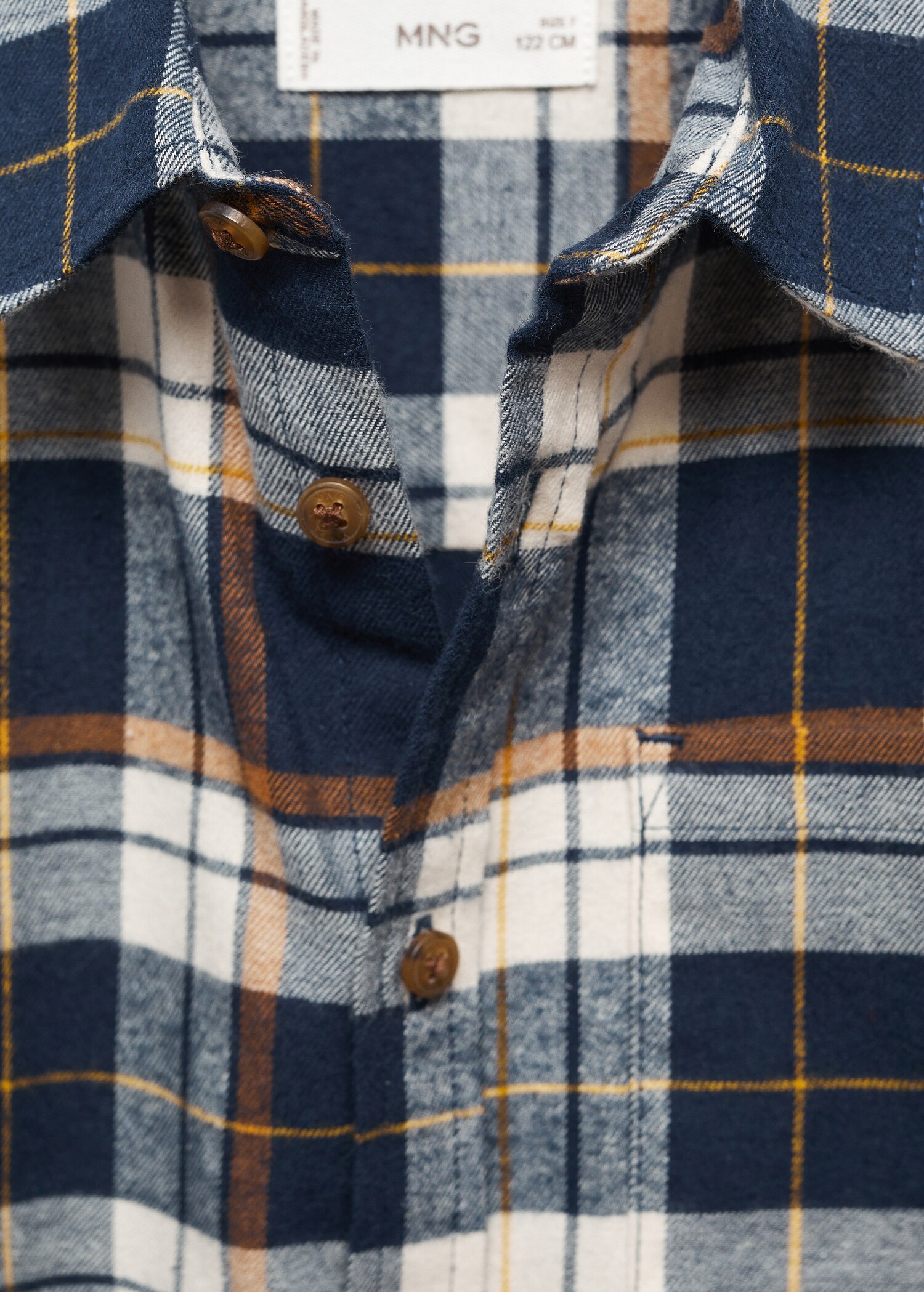 Camisa regular fit cuadros - Detalle del artículo 8