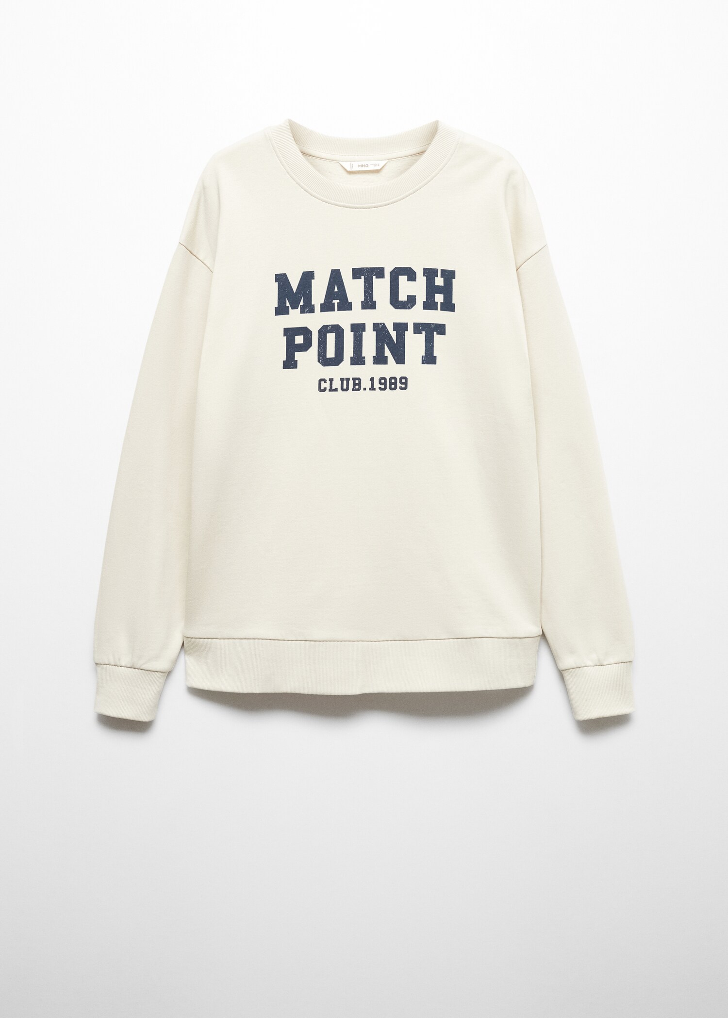 Sudadera algodón mensaje - Artículo sin modelo