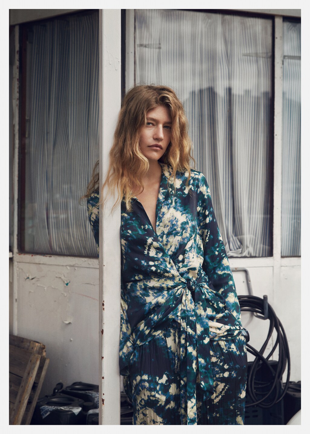 セール☆ダイアン DVF とろみシルク Morana Tie Dress Jane Marple | 2025 SPRING&SUMMER 2nd COLLECTION 「THE 40TH
