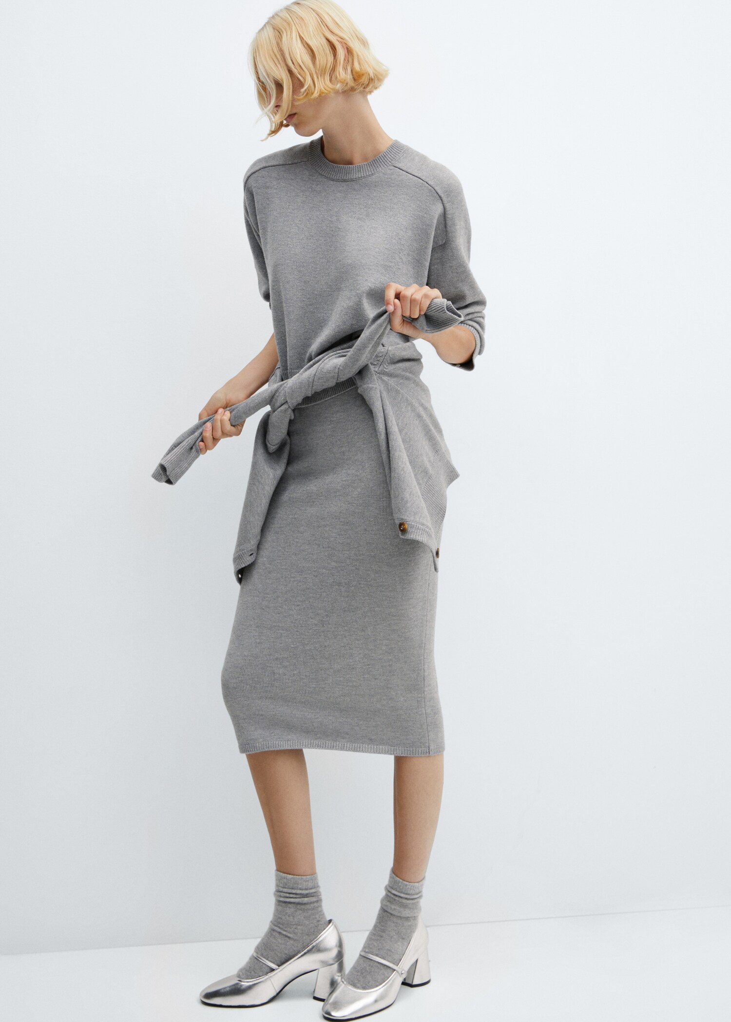 Sweater with decorative seam - A termék adatai 2