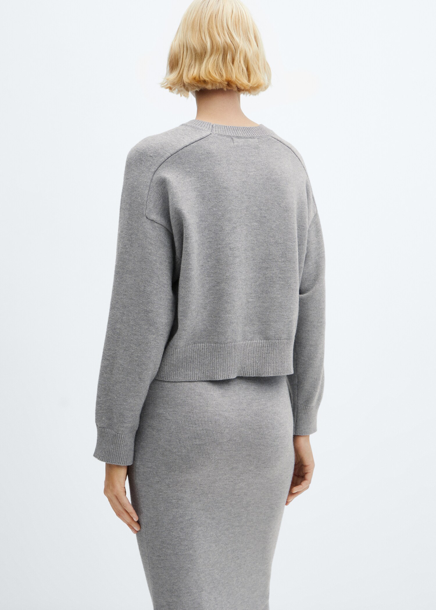 Sweater with decorative seam - A cikk hátulja