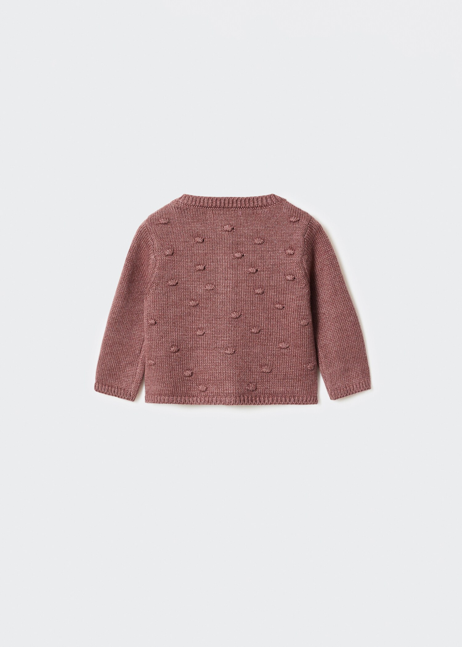 Cardigan maille brodé - Verso de l’article