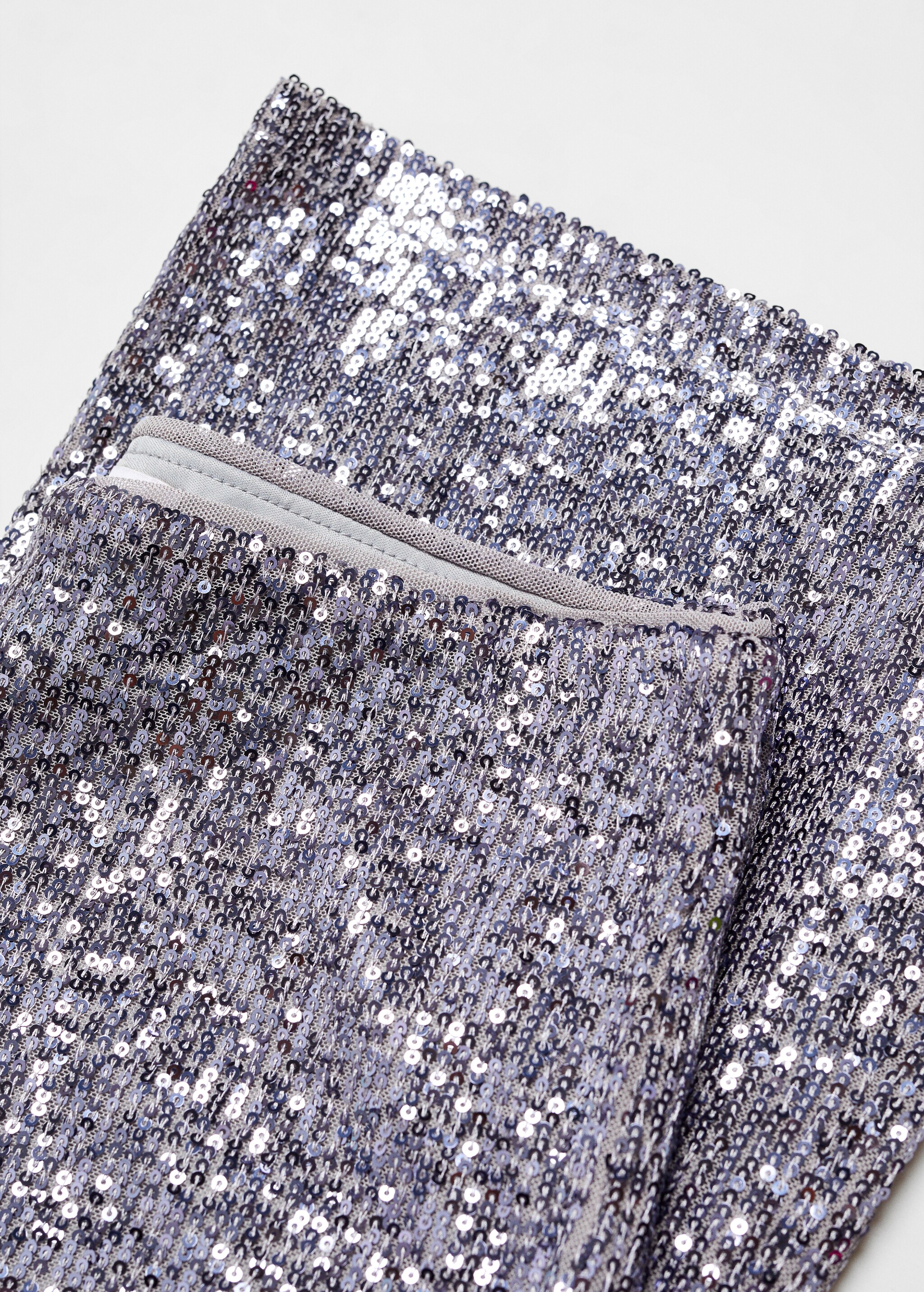 Sequin flared trousers - Details of the article 8