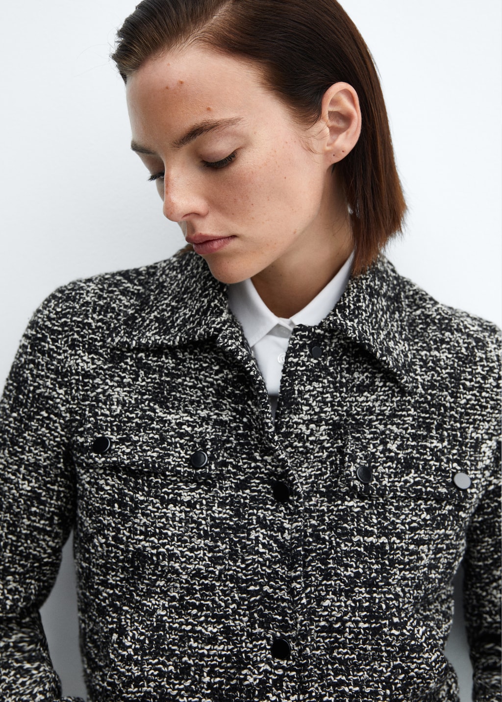 Chemise tweed hotsell