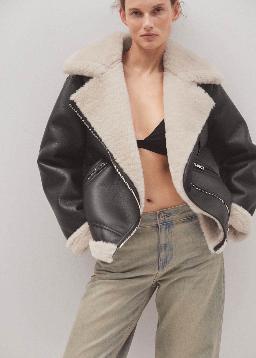 shearling jacket mouton euro bintage 久遠 shearling jacket mouton euro bintage 久遠
