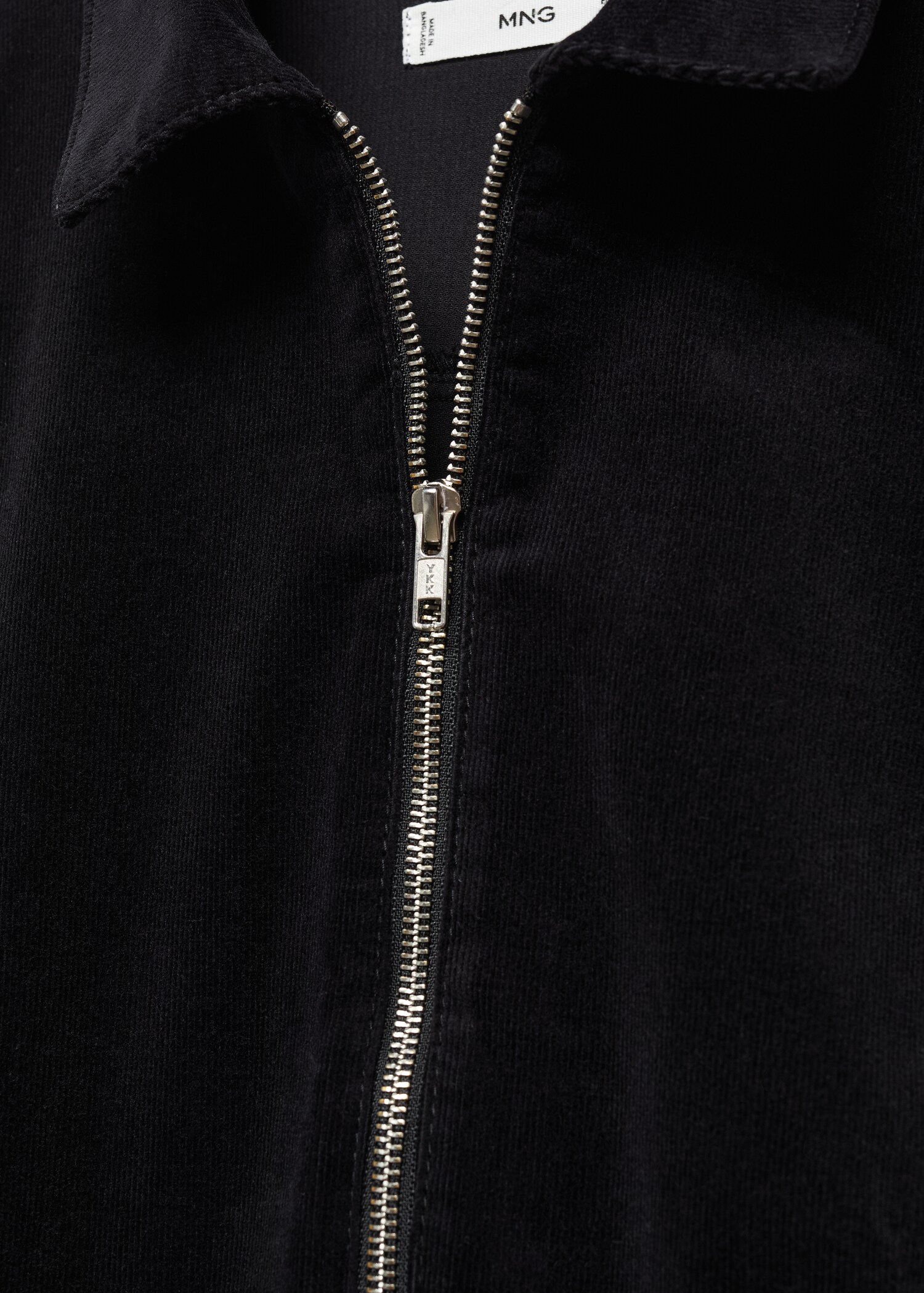 Corduroy jumpsuit with zip - Details of the article 8