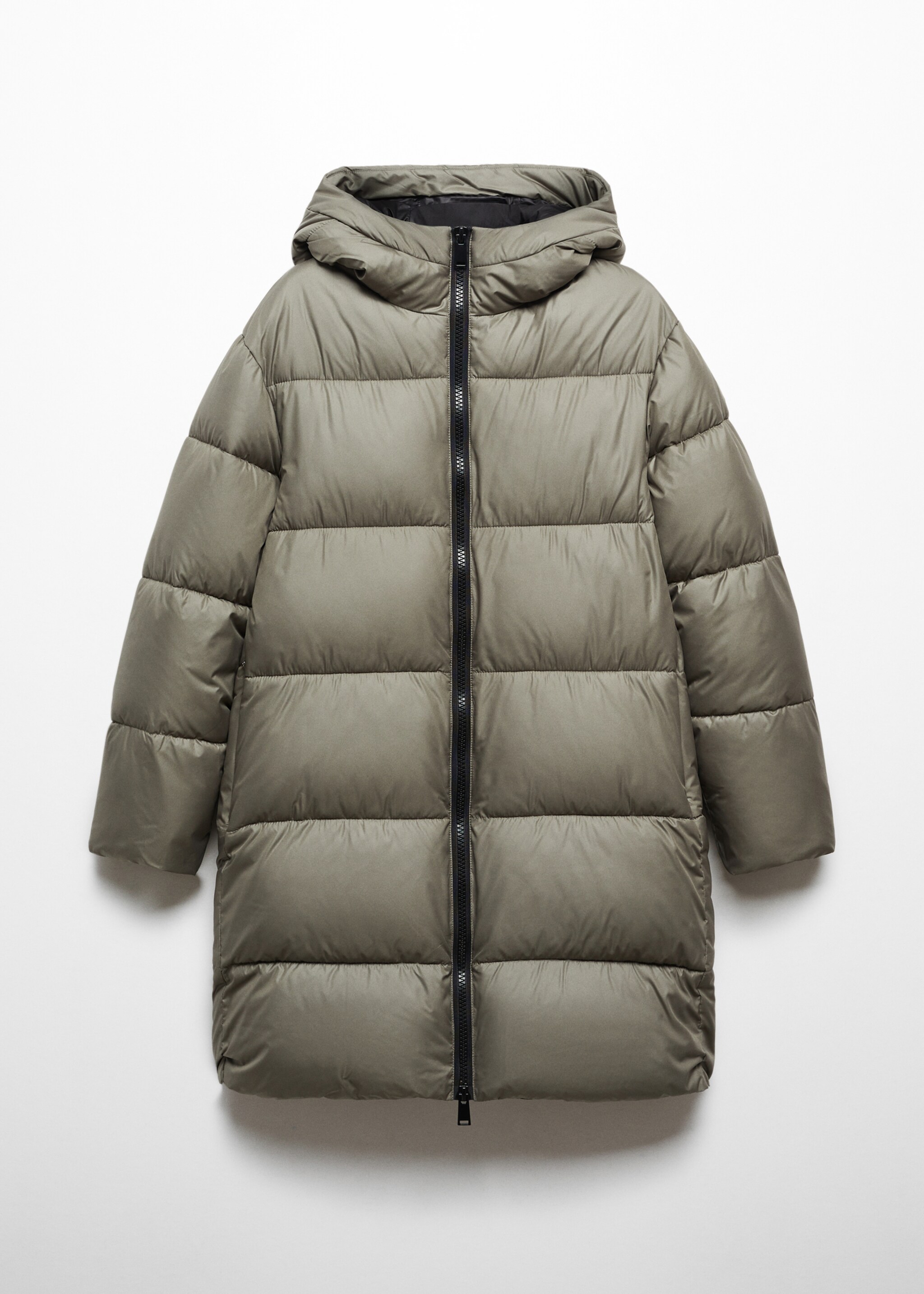 Padded carrying anorak with hood - Article without model