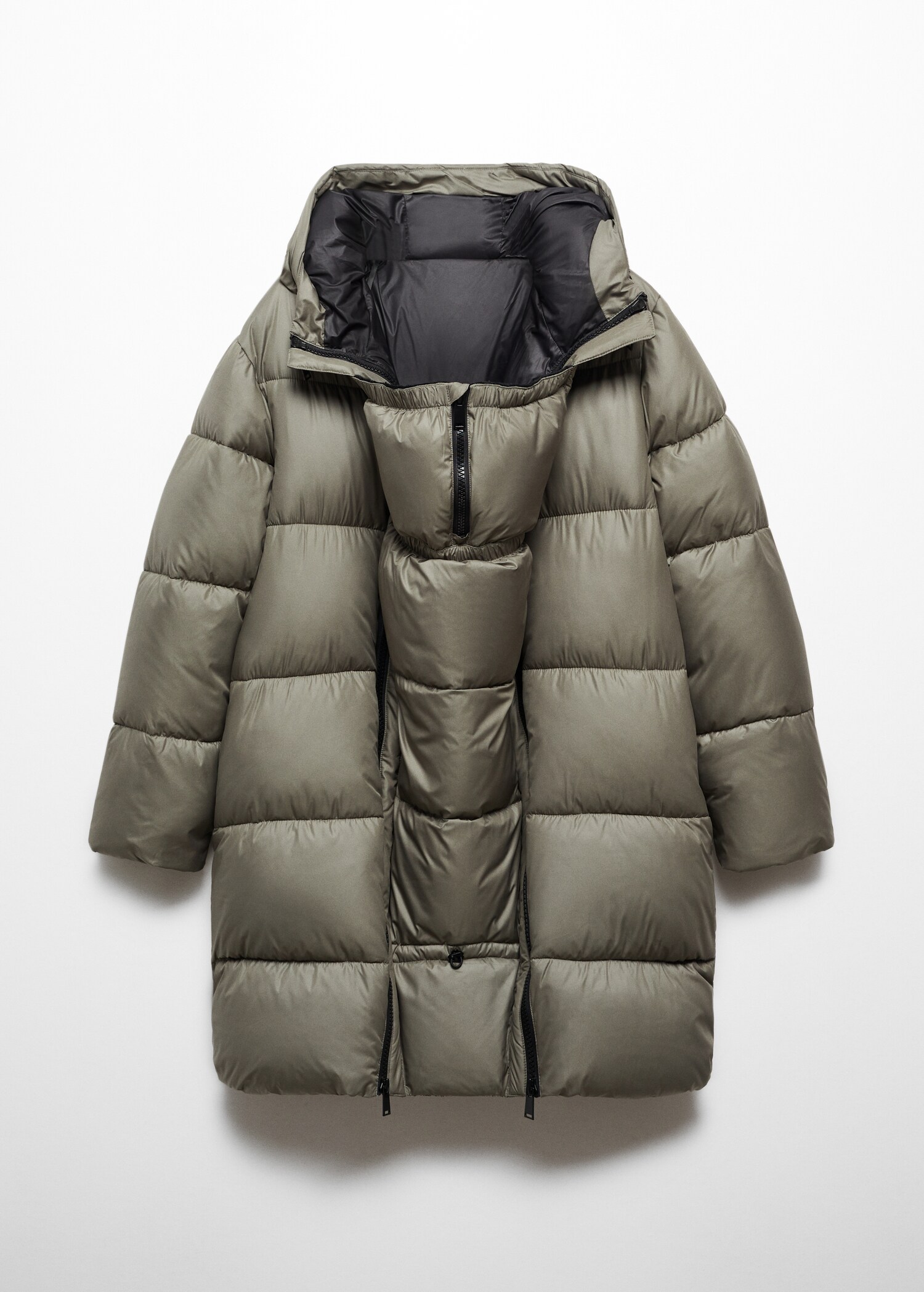 Padded carrying anorak with hood - Details of the article 8