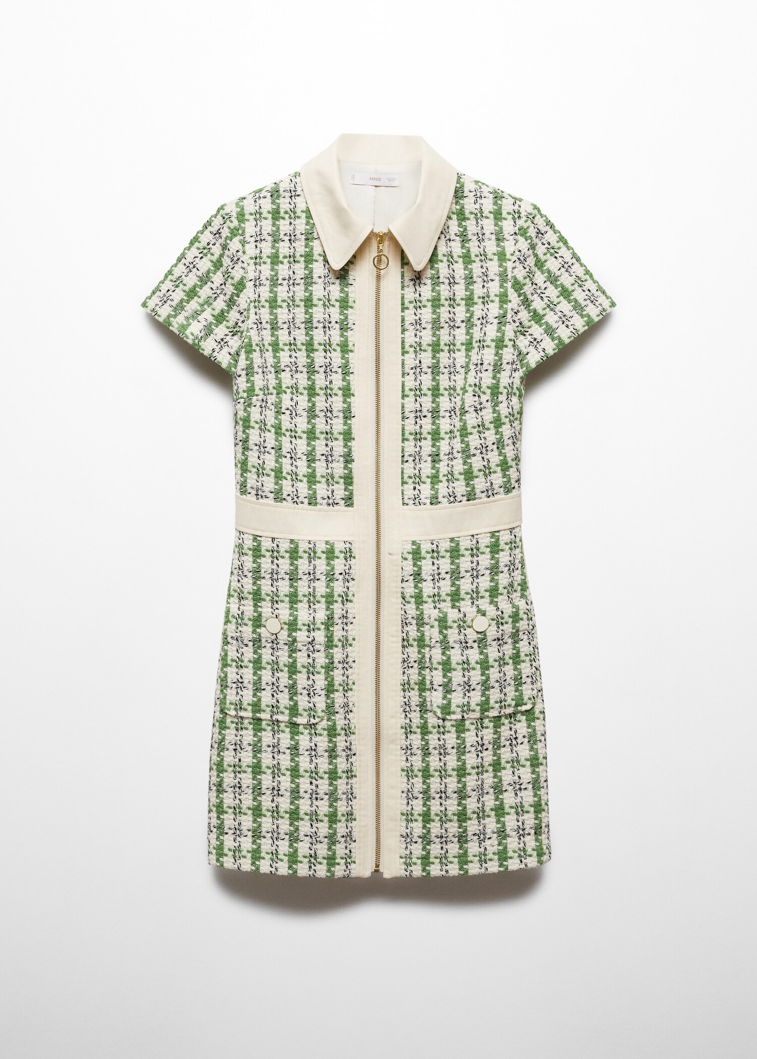 Tweedkleid mit Reißverschluss - Artikel ohne Model