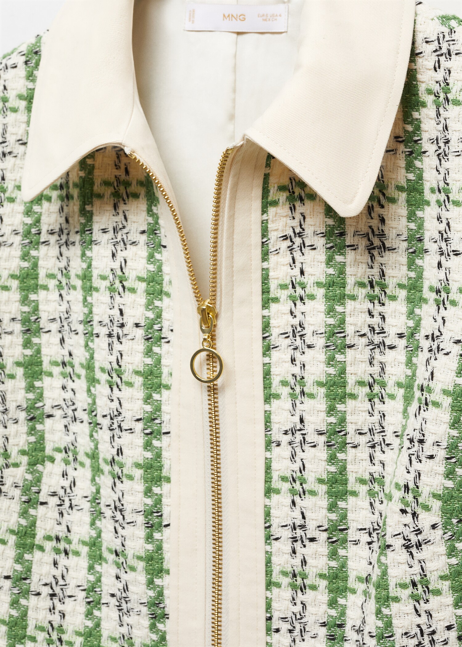 Tweedkleid mit Reißverschluss - Detail des Artikels 8