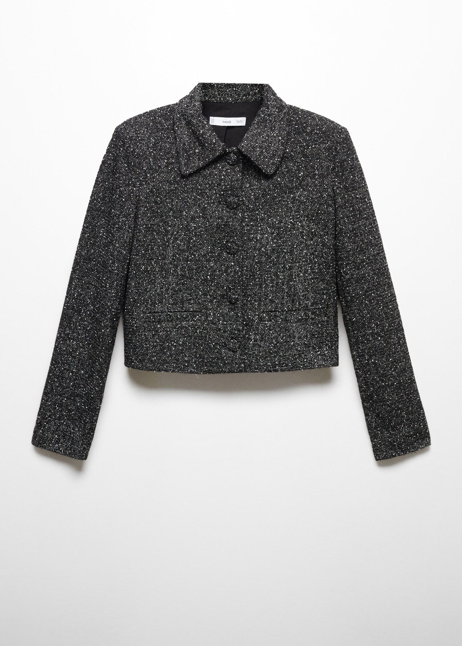 Veste tweed chinée - Article sans modèle