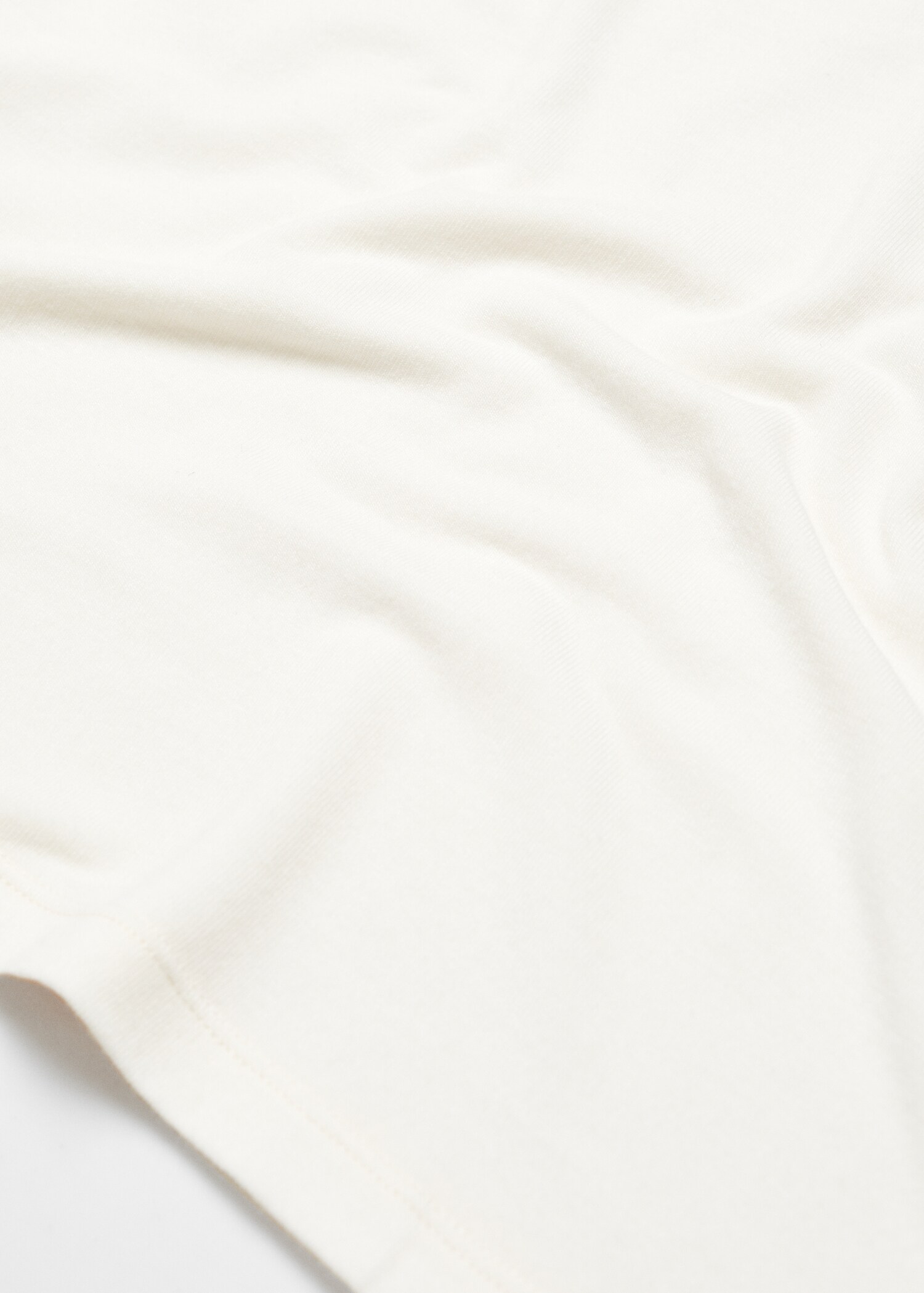Round-neck knitted t-shirt - Details of the article 8