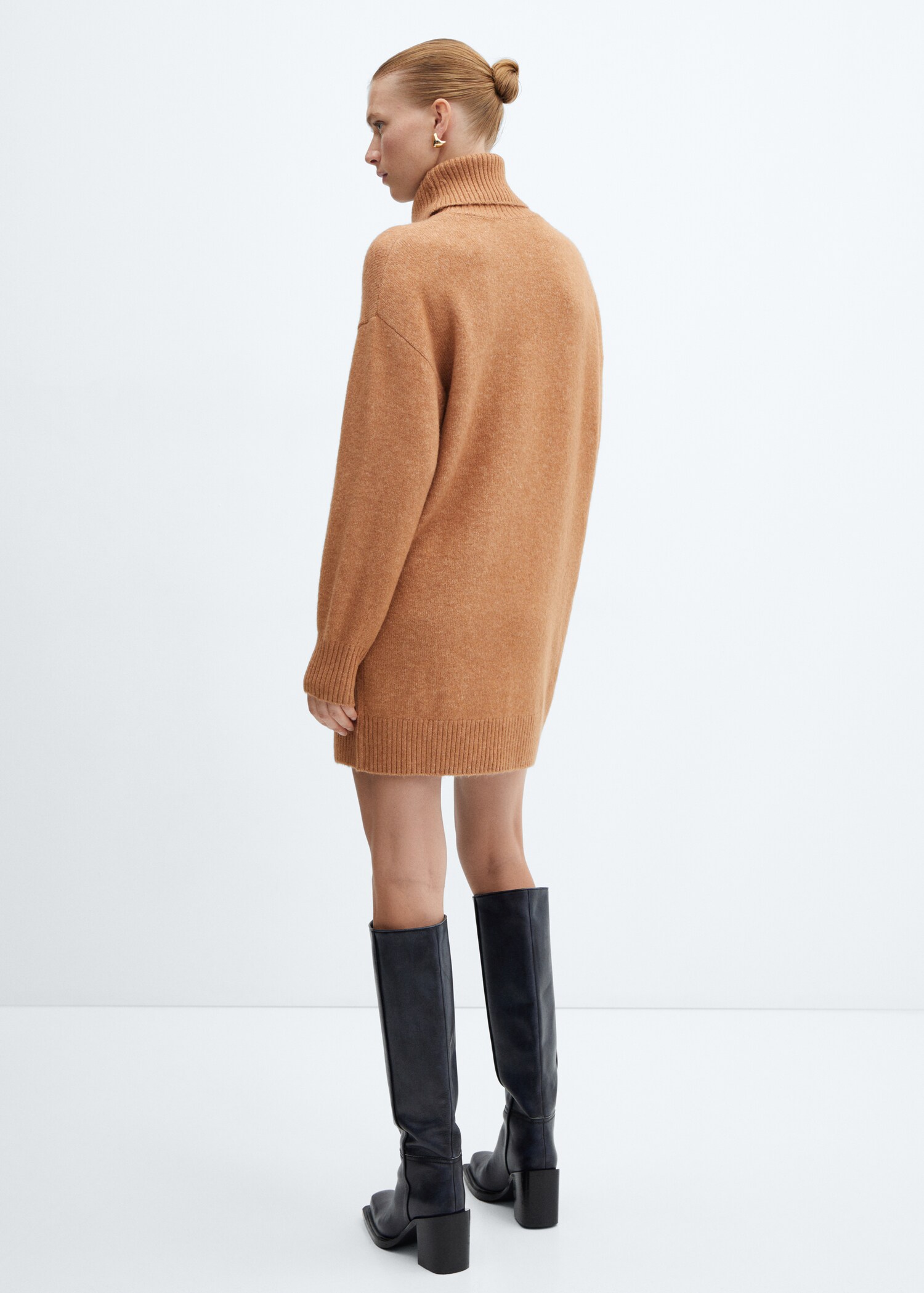 Robe maille col roulé - Verso de l’article