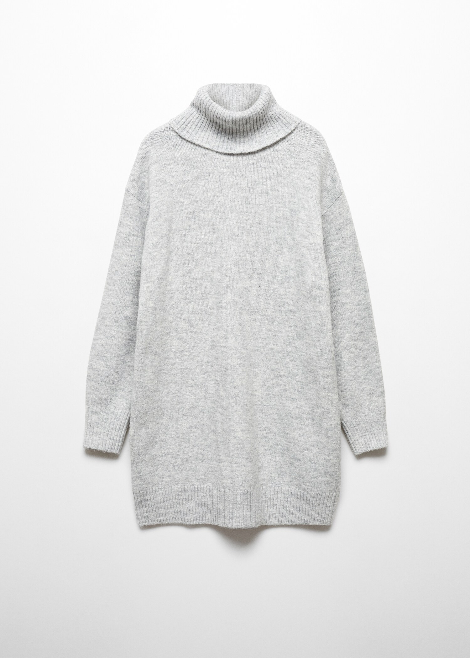 Turtle neck knit dress - Article without model