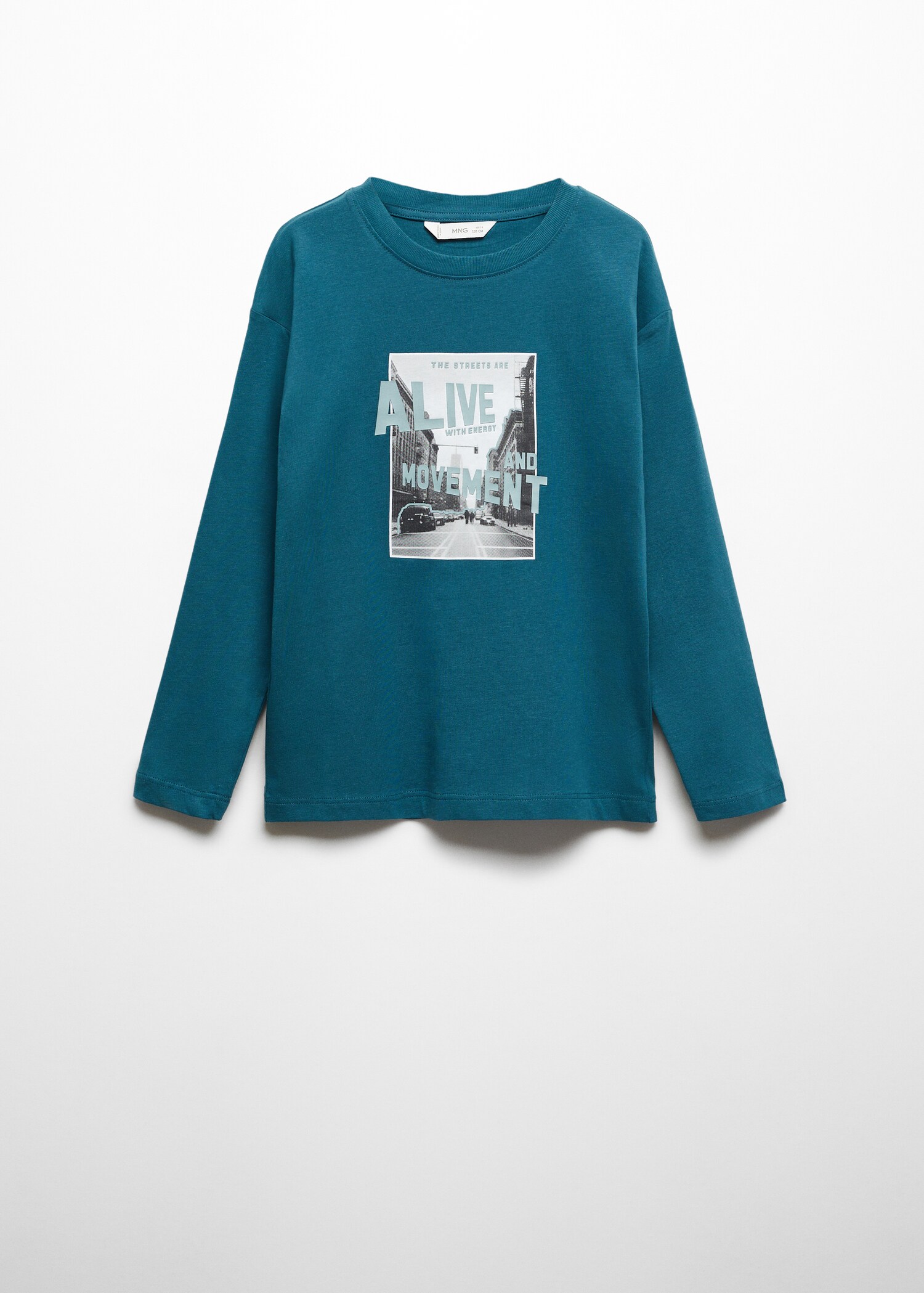 Printed long sleeve t-shirt - Article without model