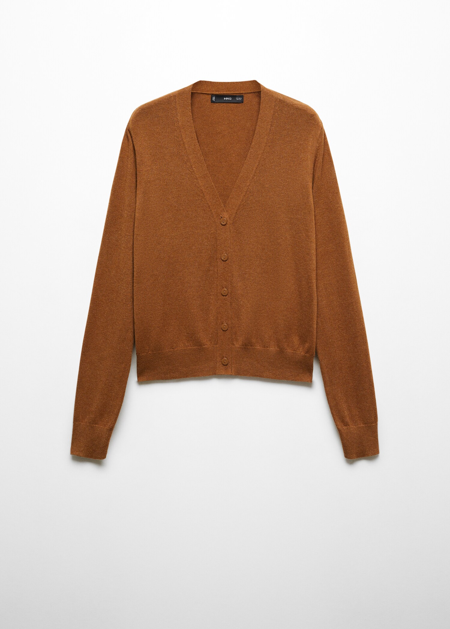 V-neck knit cardigan - Article without model