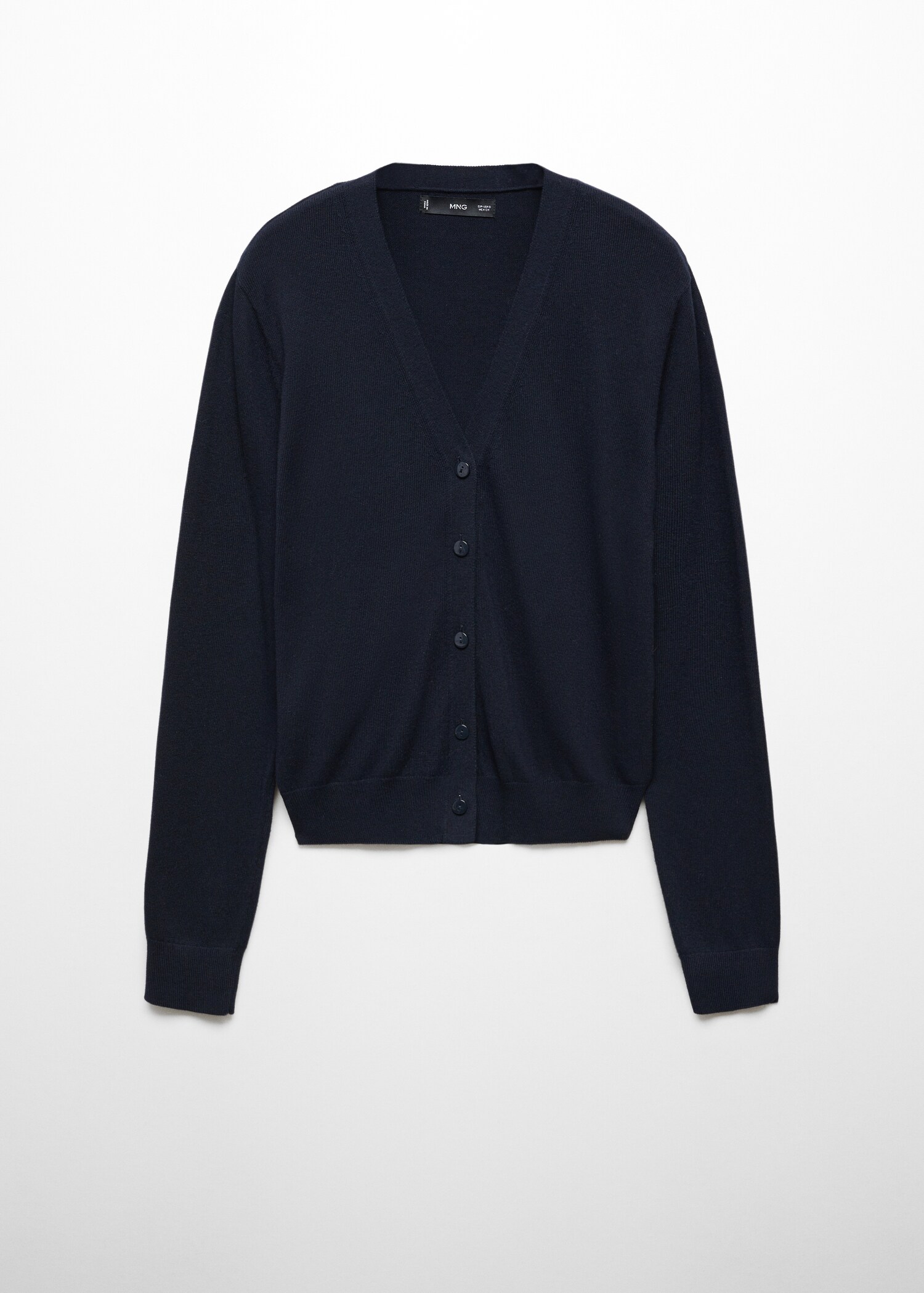 V-neck knit cardigan - Article without model