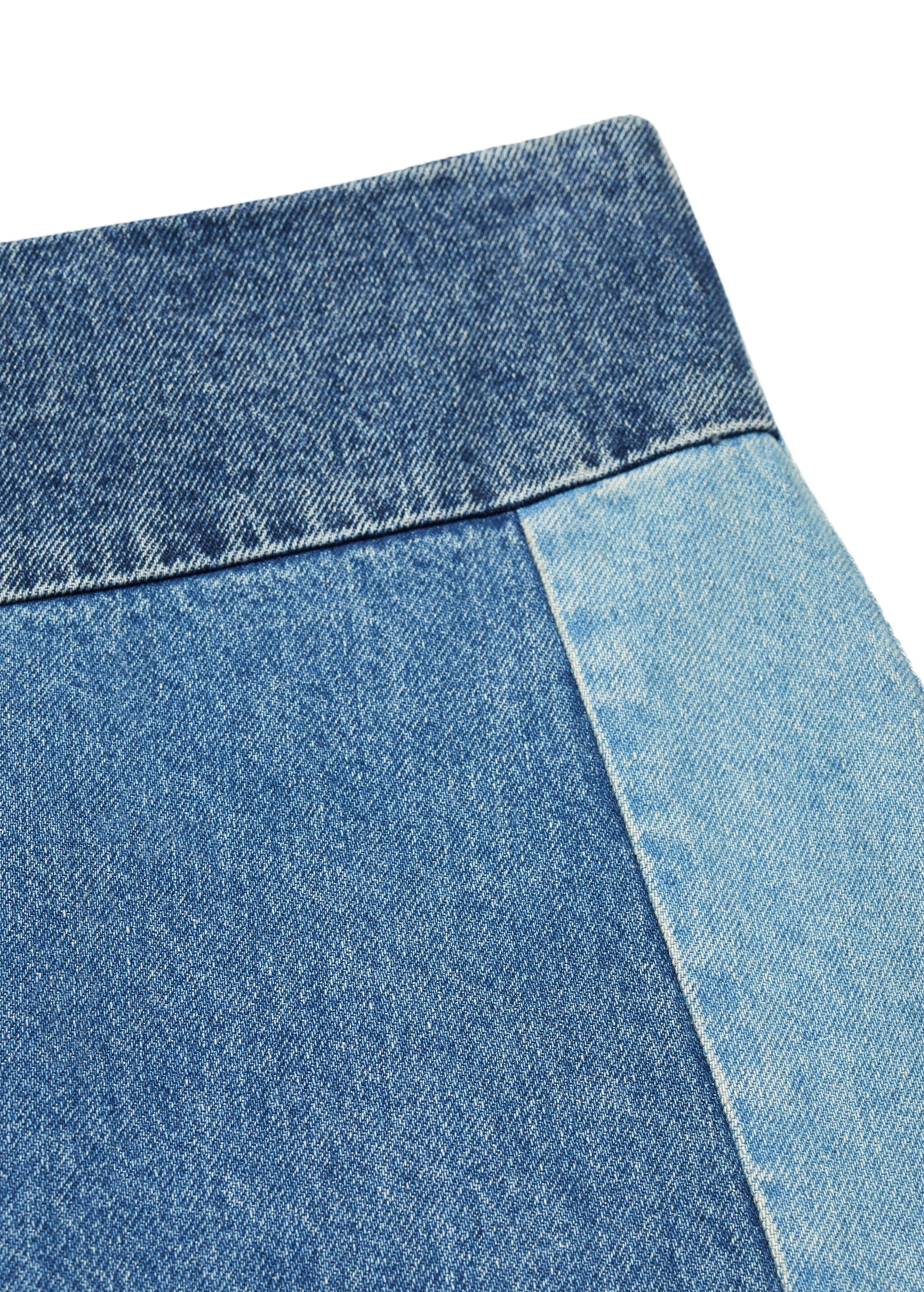 Spódnica dżinsowa patchworkowa - Szczegóły artykułu 8