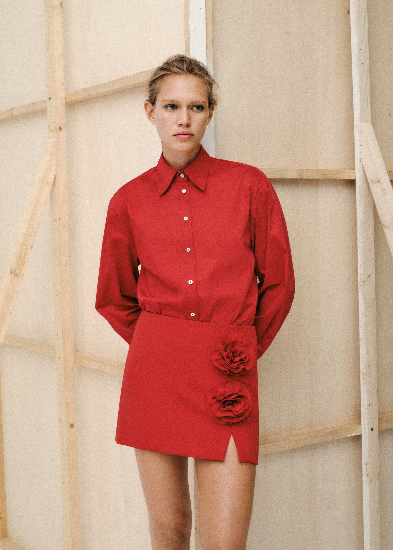 Cotton long shirt - Details of the article 6