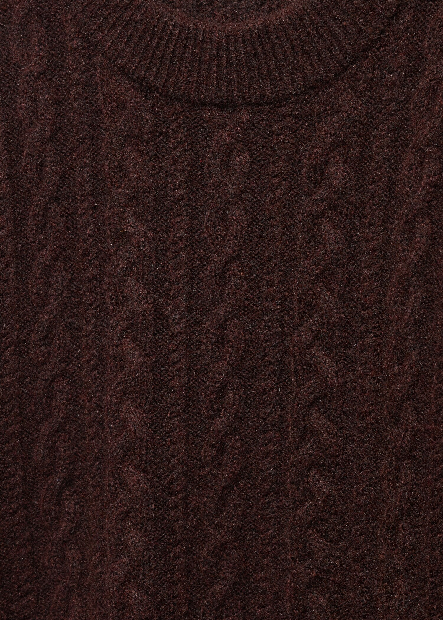 Knitted braided sweater - Details of the article 8