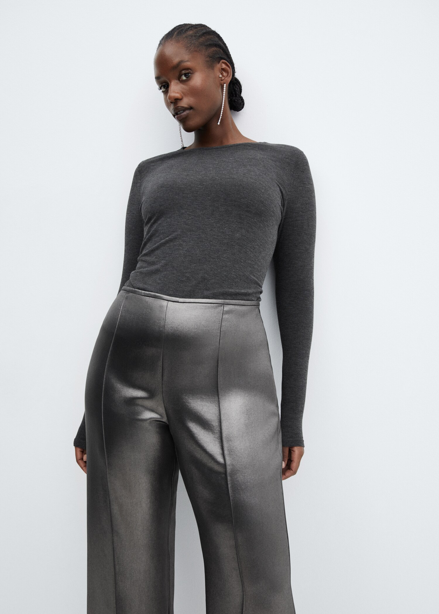 Pantalon effet métallisé - Détail de l'article 5