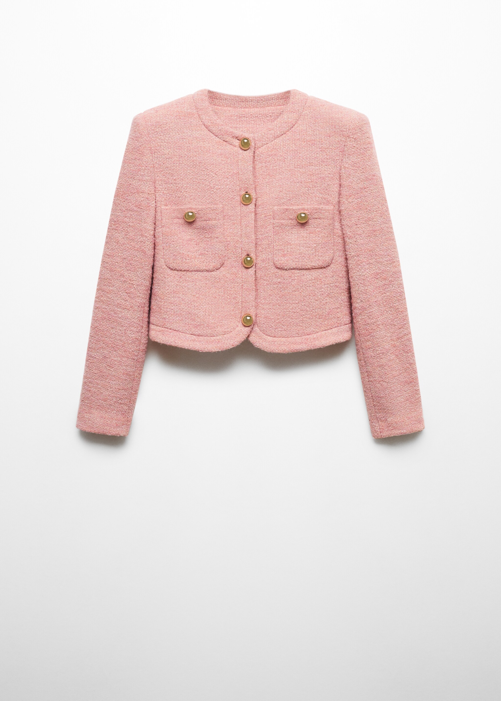 Knitted buttoned jacket - Articol fără model