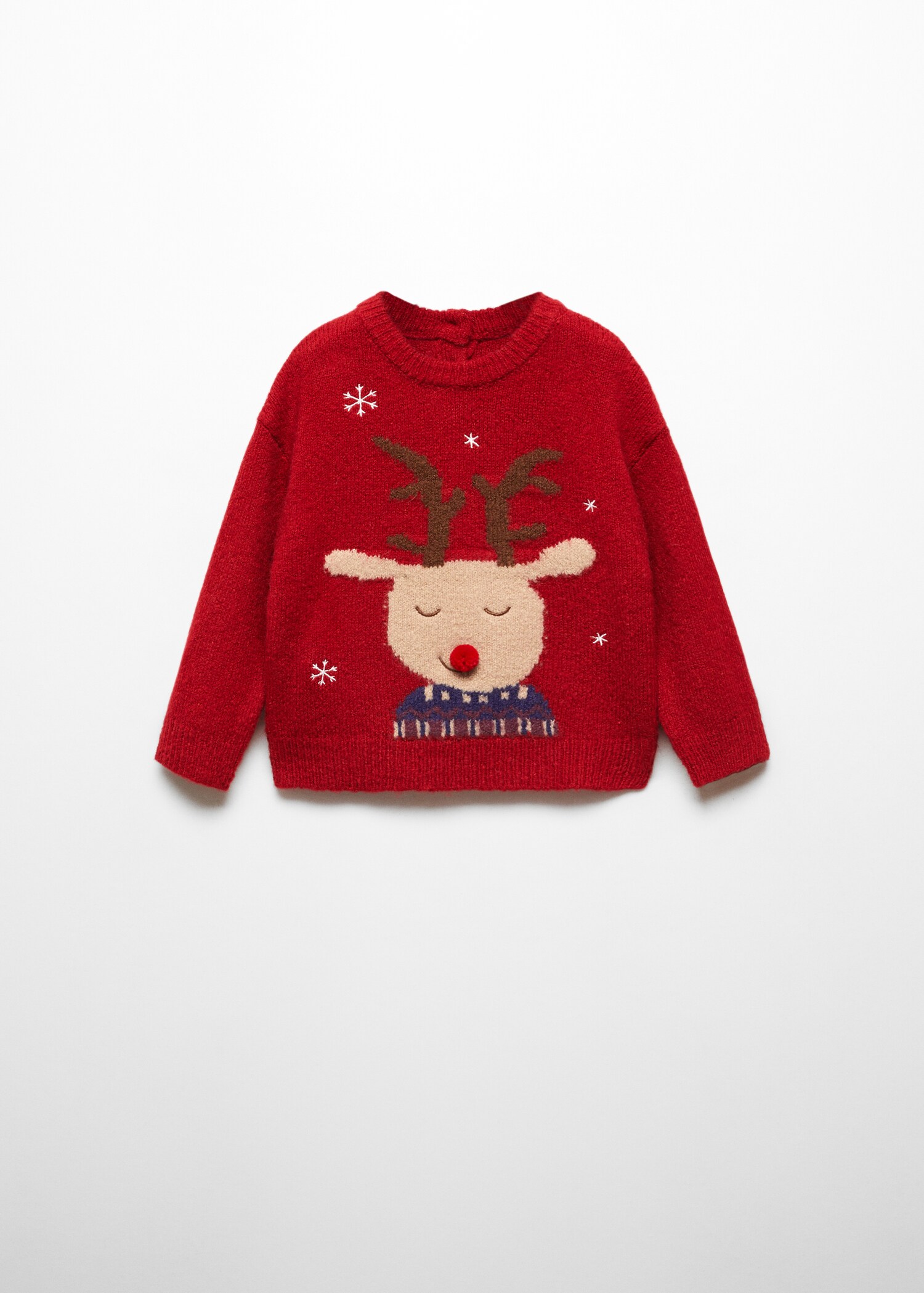 Jersey estampado navideño - Artículo sin modelo