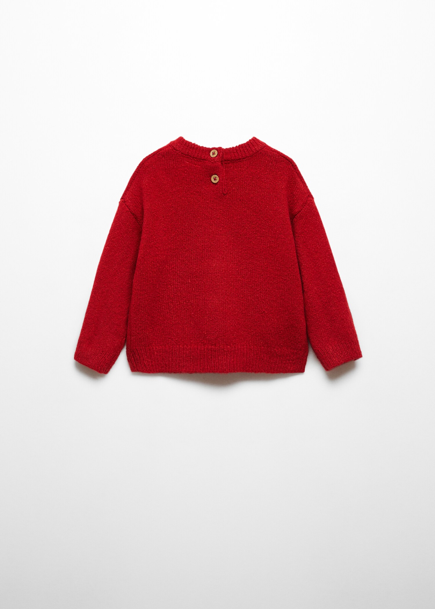 Jersey estampado navideño - Reverso del artículo