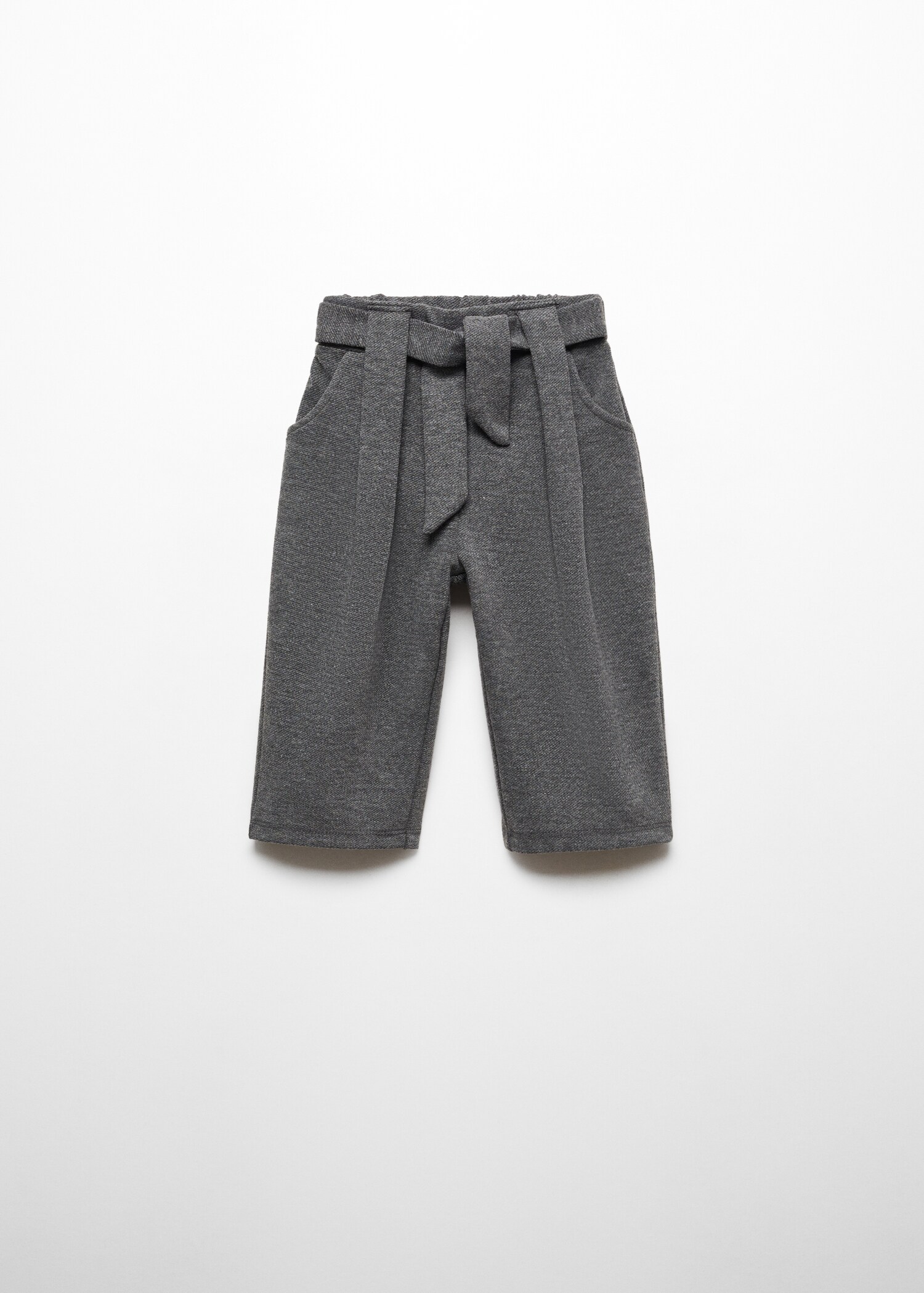 Paperbag trousers with belt - Article without model